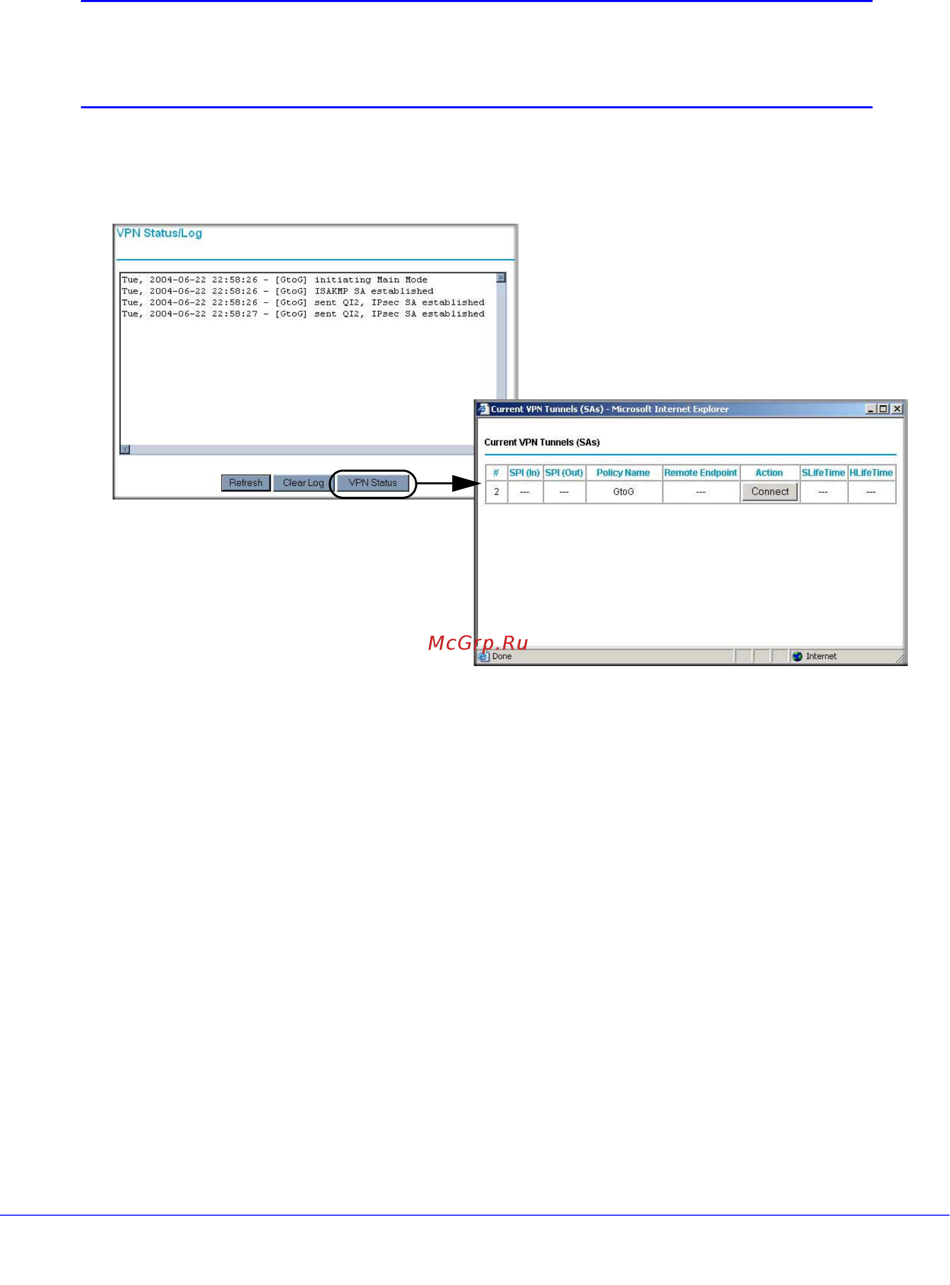 Netgear DGND3300 [107/174] Use manual policy to configure vpn tunnels