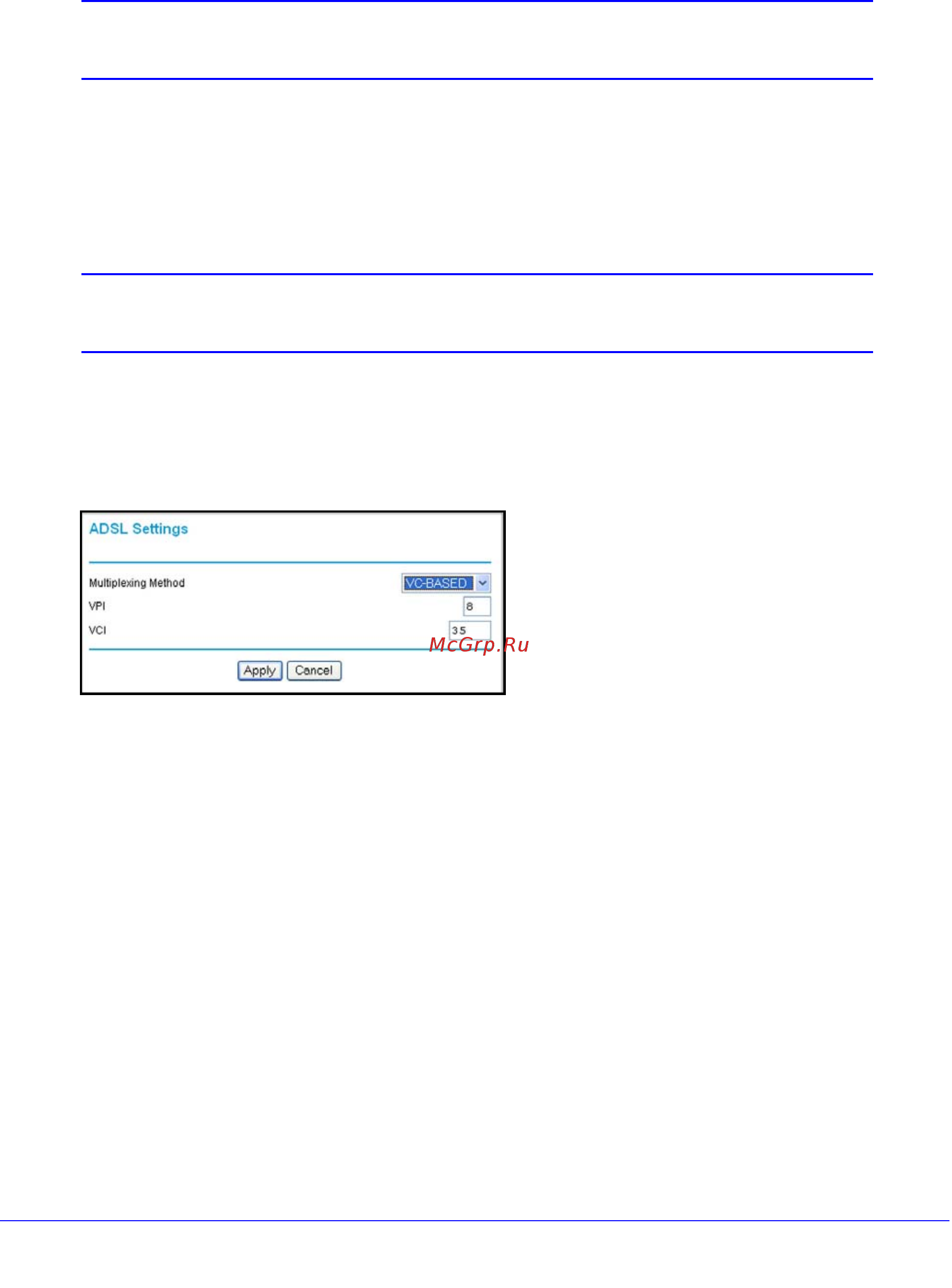 Netgear DGND3300 [14/174] Configure adsl settings
