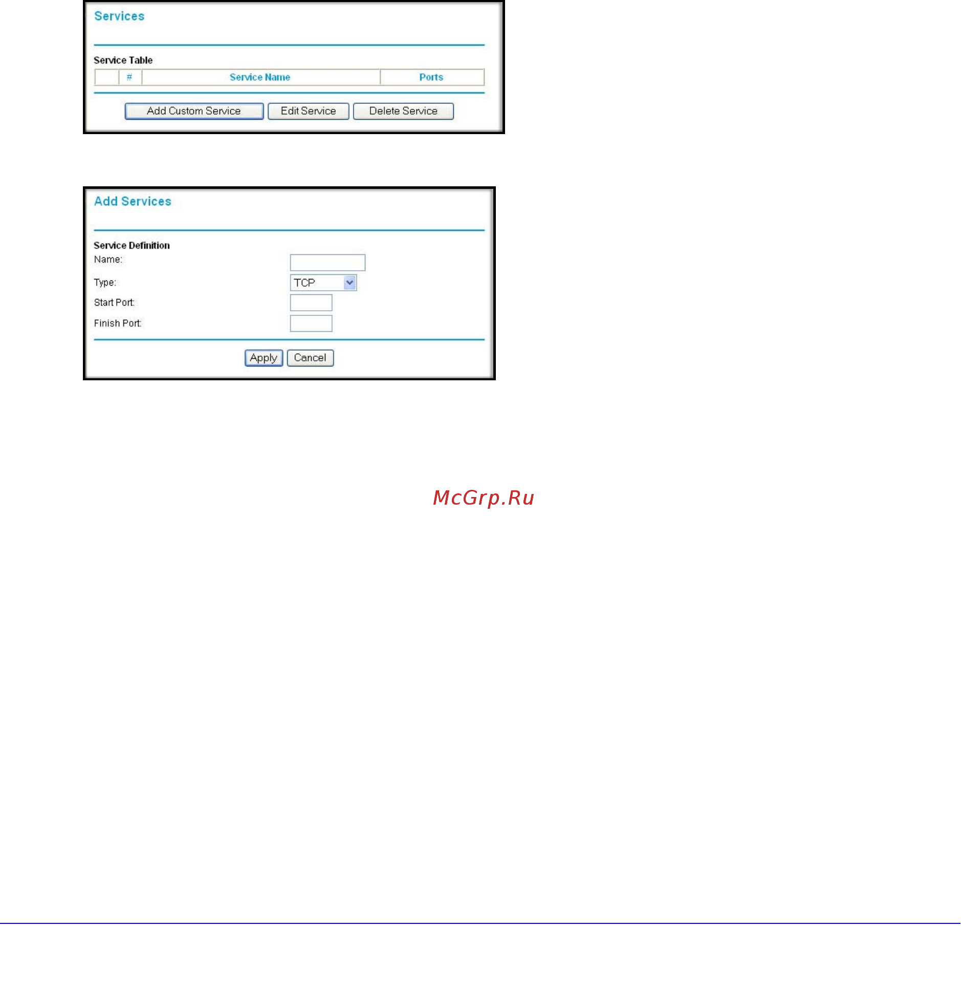 Netgear DGND3300 [45/174] Block access to internet services