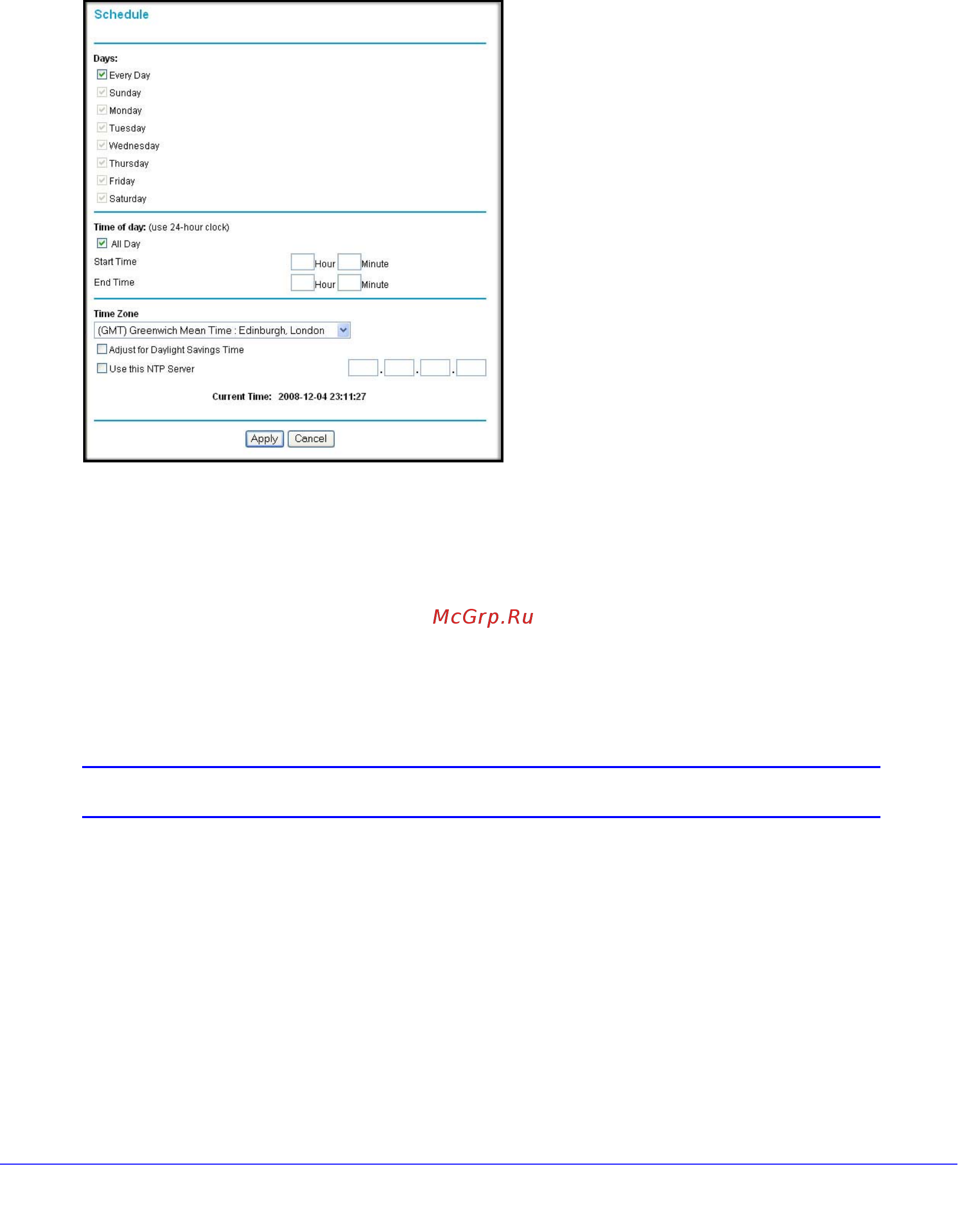 Netgear DGND3300 [46/174] Schedule blocking