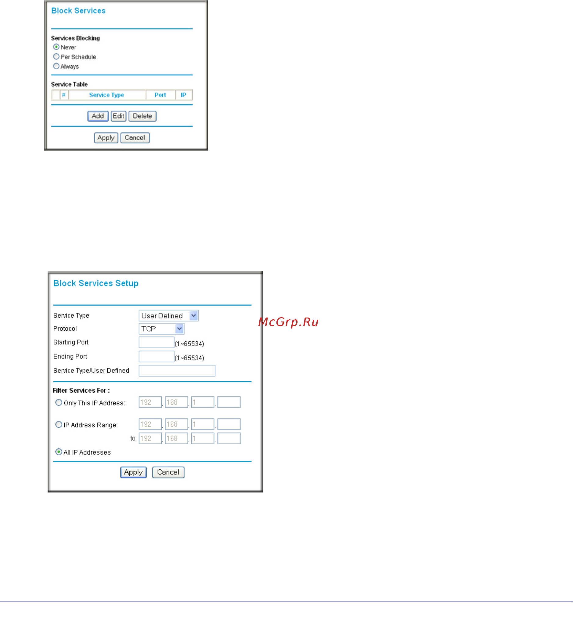 Netgear WNR1000 Инструкция по эксплуатации онлайн [43/112] 7876