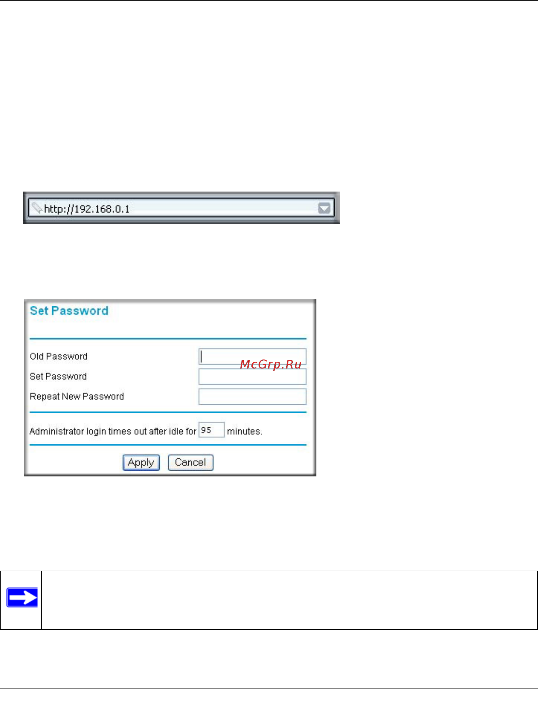 Netgear DGN3500 [40/119] How to change the built in password