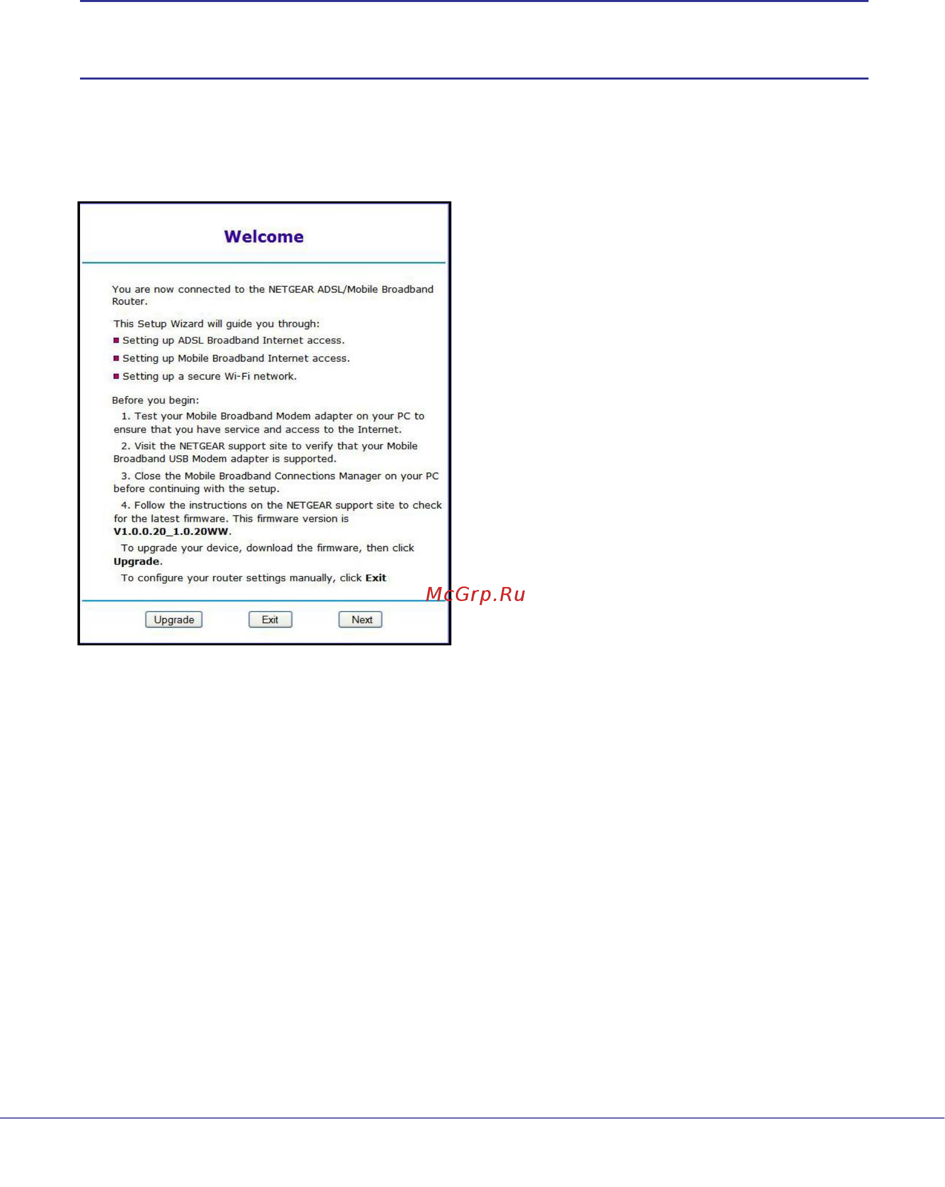 Netgear DGN2200 [19/124] Use the setup wizard after installation