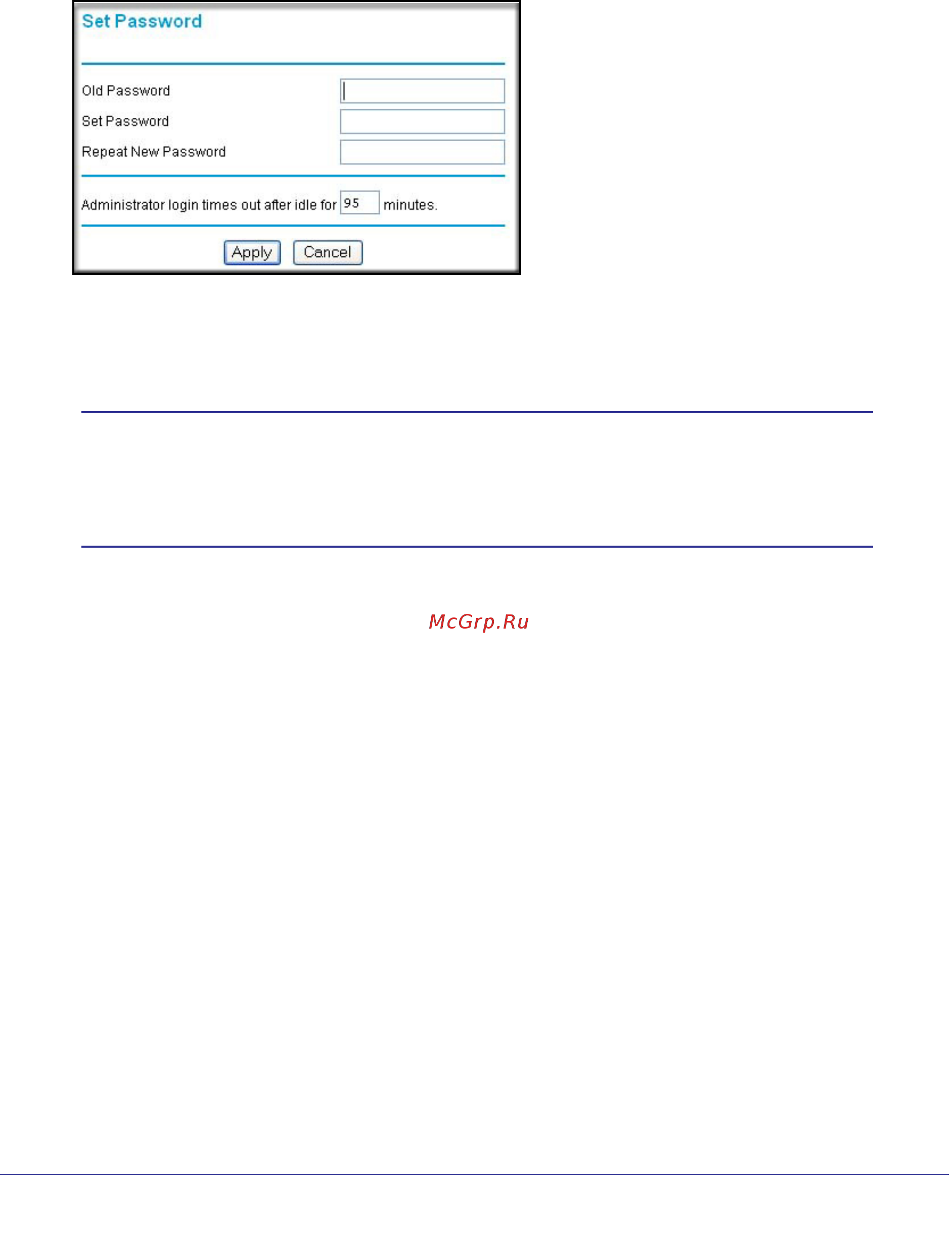 Netgear DGN2200 [42/124] Change the built in password