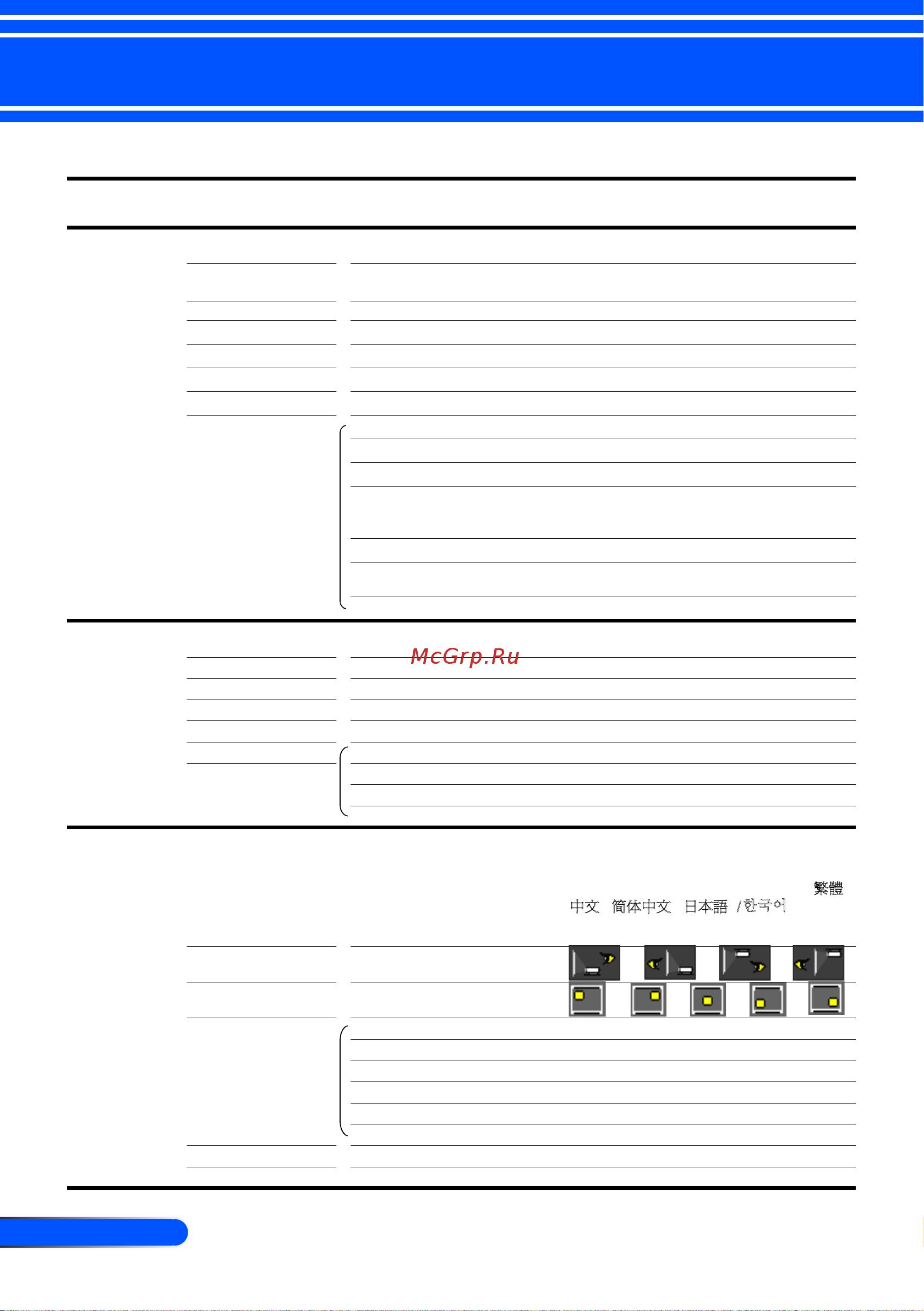 Nec U300X [39/82] Menu tree