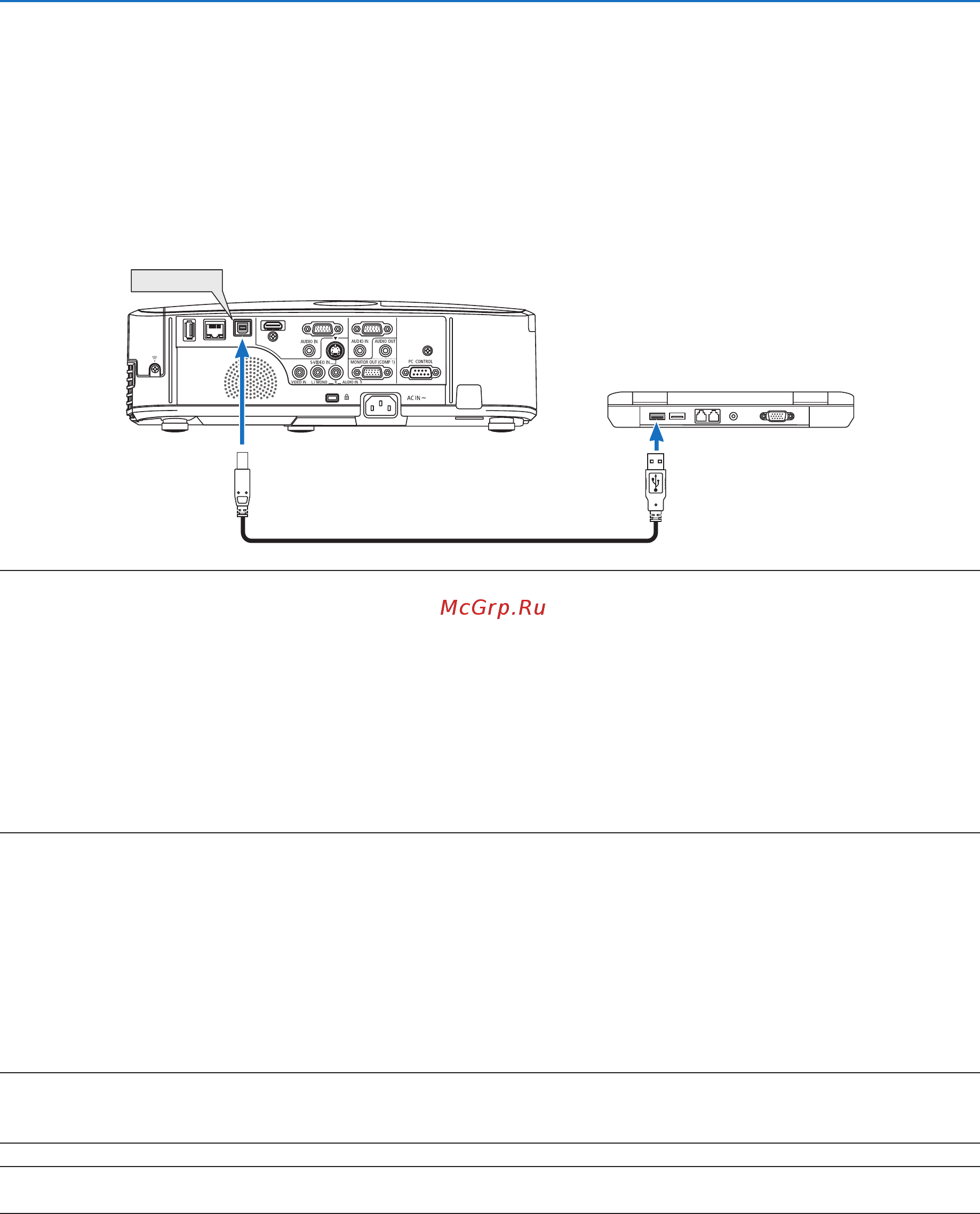 Nec M420X [51/155] 7 operating your computer s mouse functions from the projector s remote control via the usb cable remote mouse function