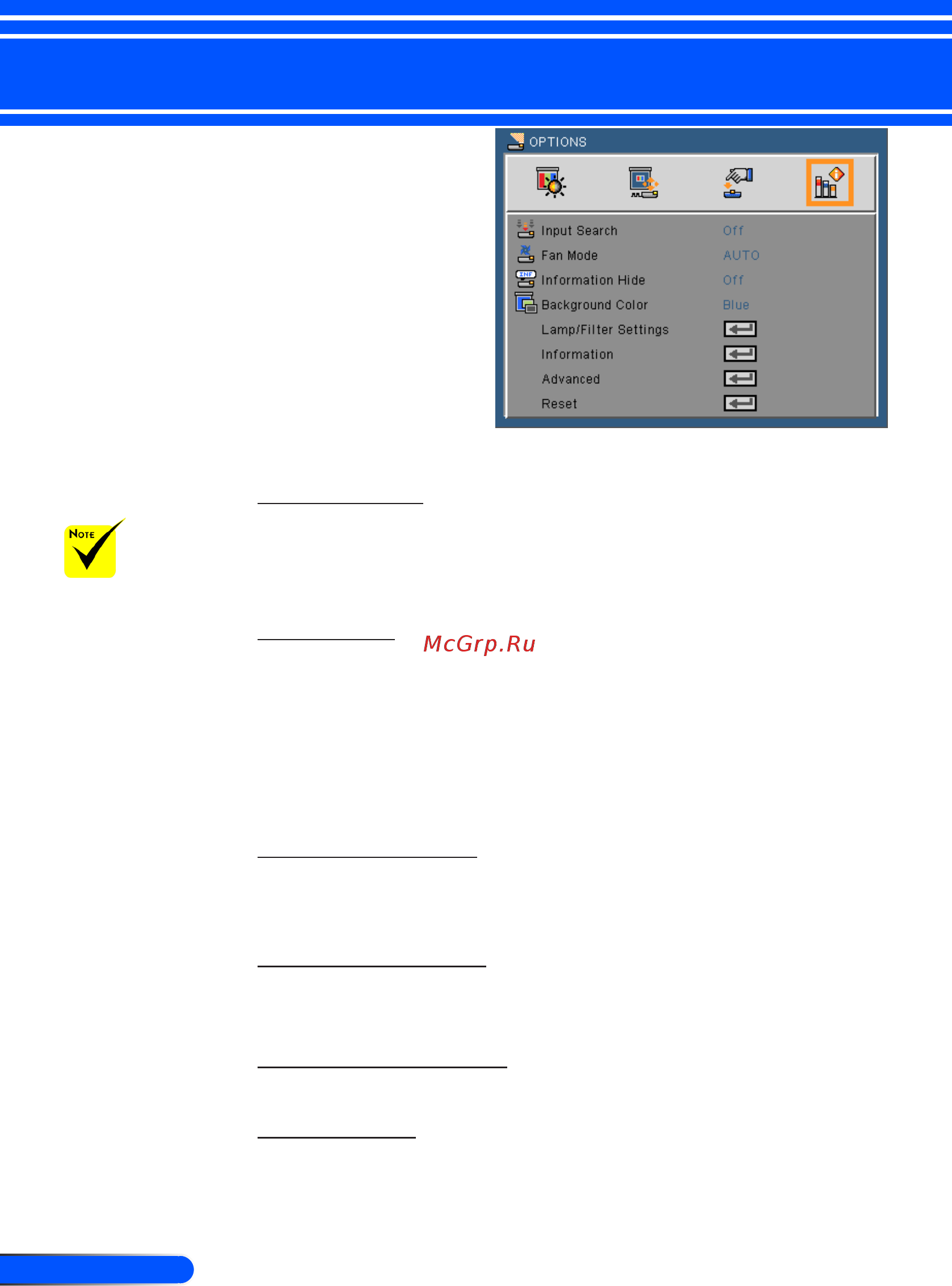 Nec U310W [57/82] User controls