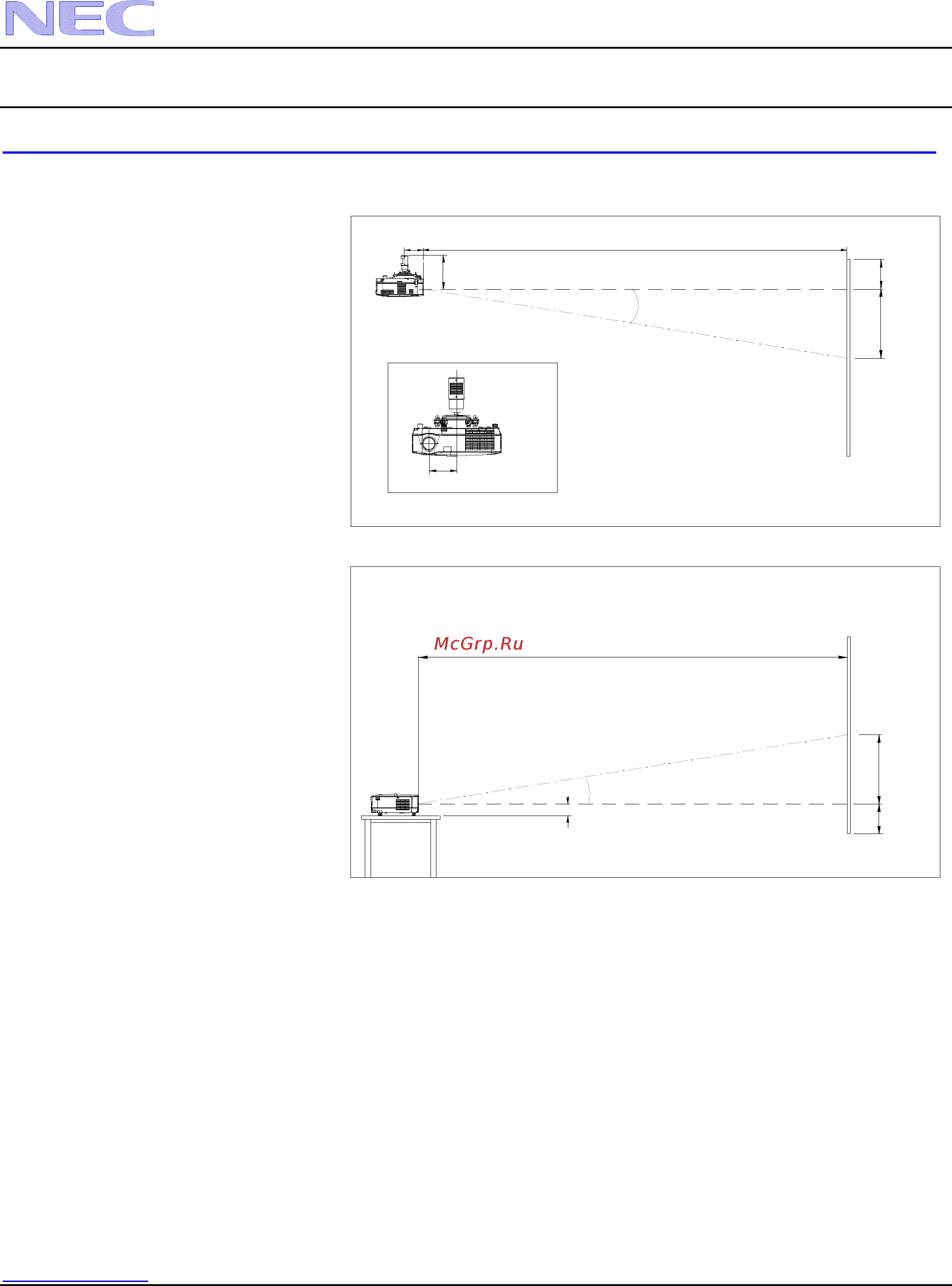 Nec V300W [4/8] V260 v260x v300x v300w installation guide