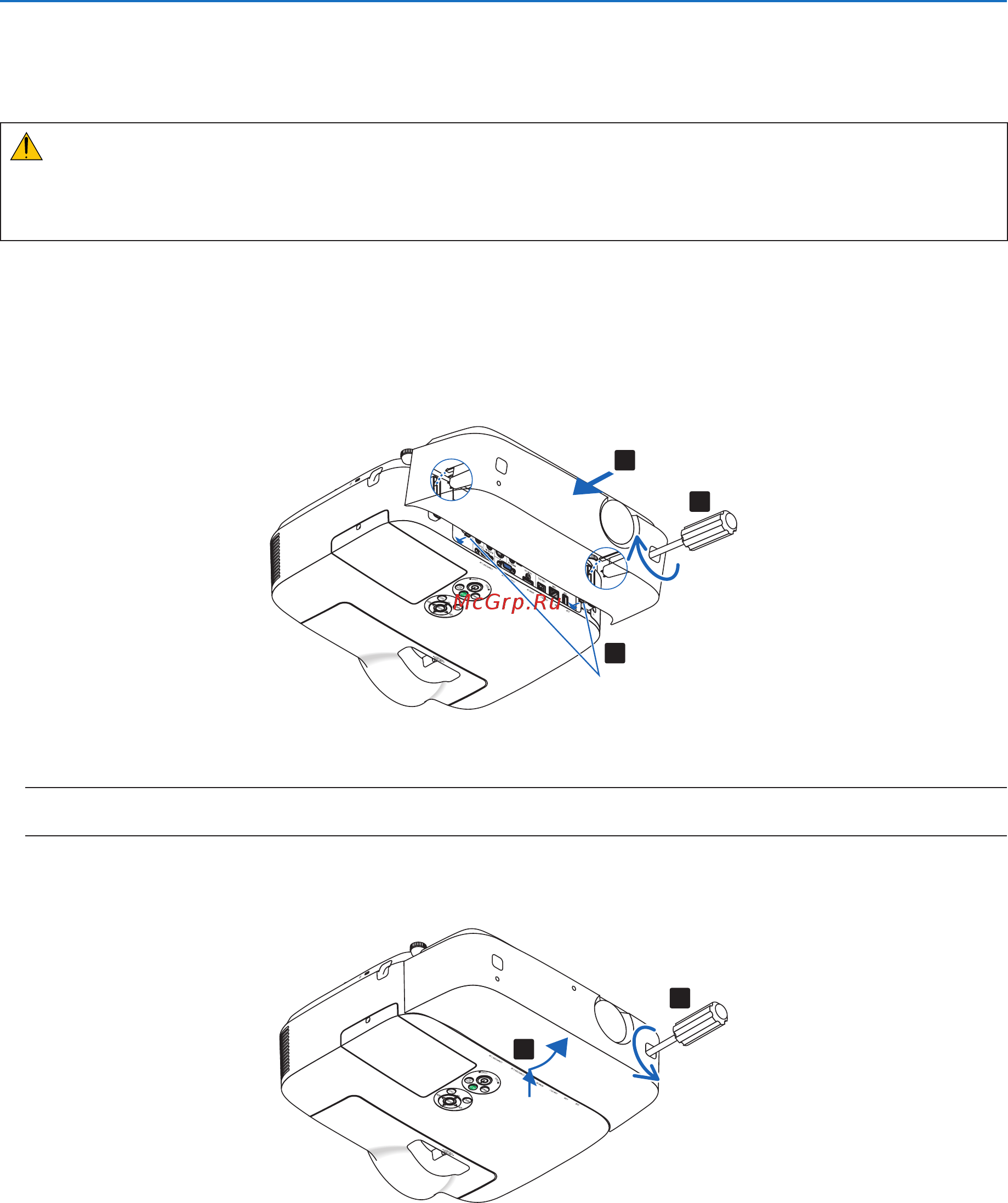Nec M300WS [124/155] Attaching the optional cable cover np01cv