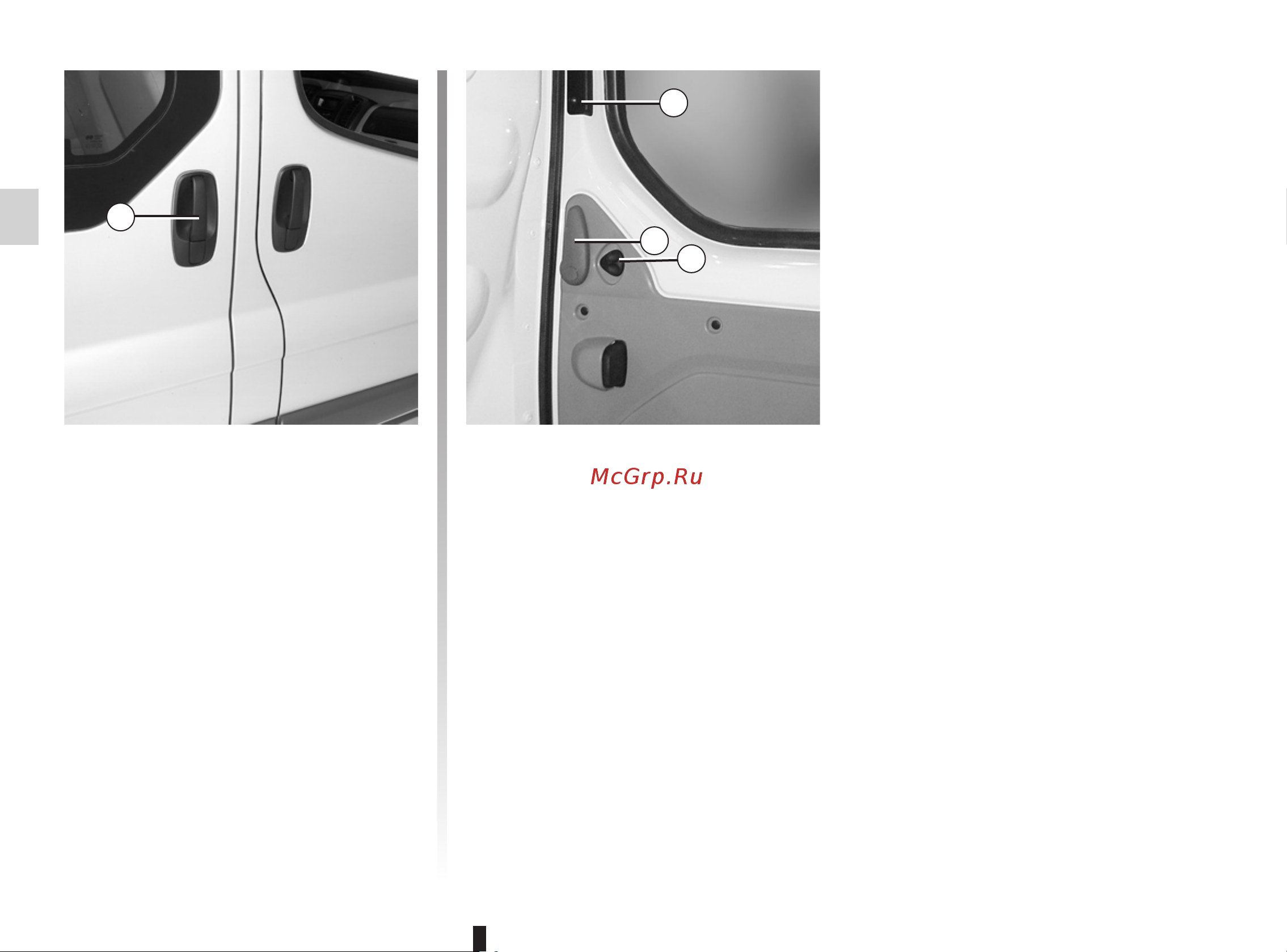 Renault Trafic Fourgon (2011) [16/230] Сдвижные боковые двери