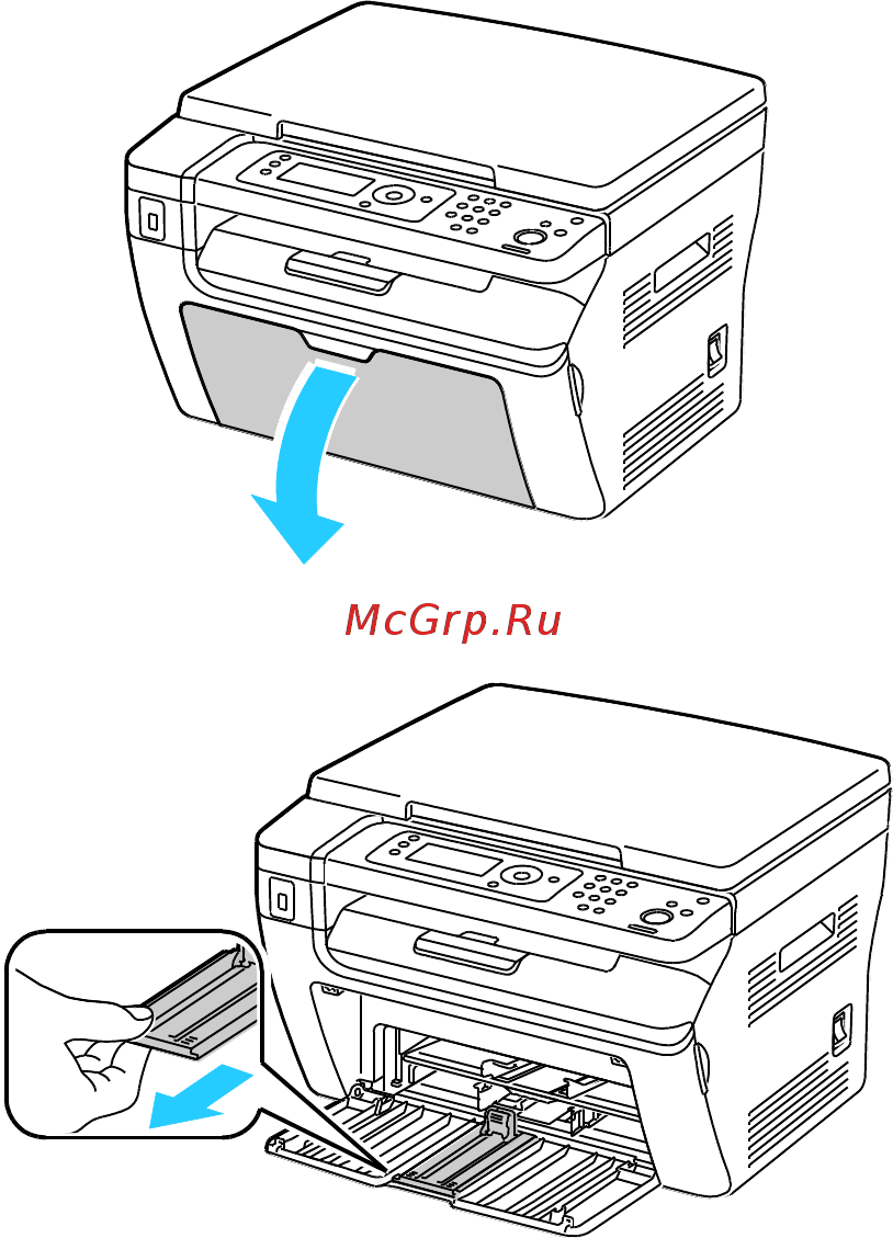 Xerox WorkCentre 3045NI [71/200] Загрузка бумаги