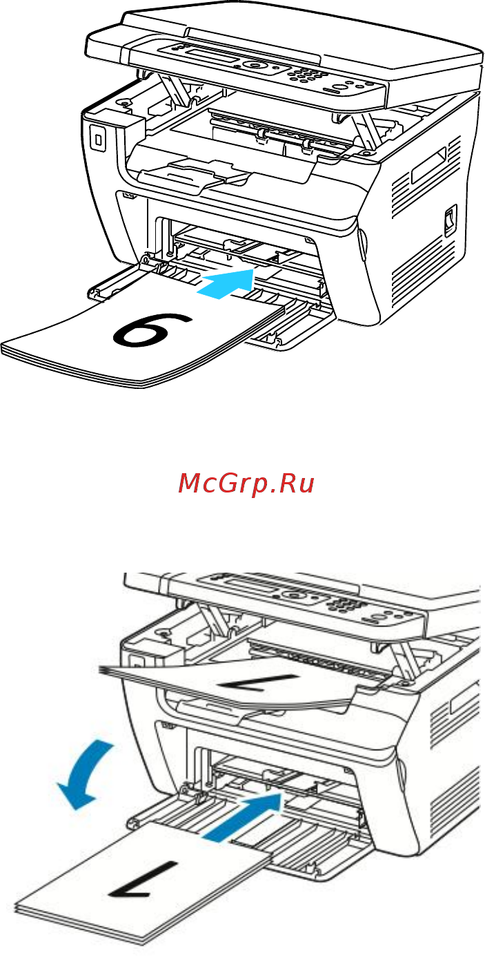 Xerox WorkCentre 3045NI [87/200] Загрузка бумаги для двусторонней печати вручную