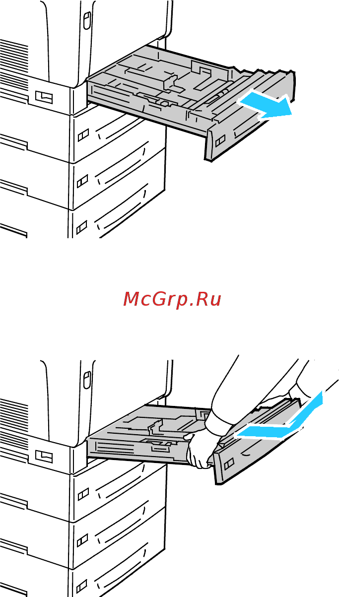 Xerox Phaser 7100N [40/138] Загрузка бумаги