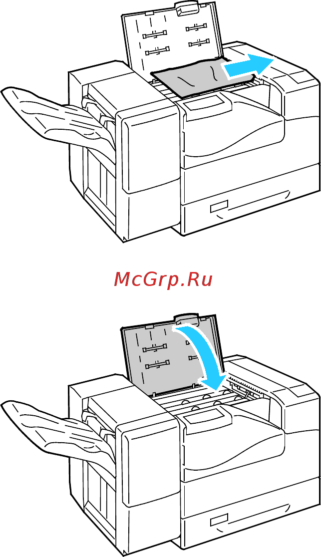Xerox Phaser 6700N [133/173] Сокращение вероятности возникновения застреваний