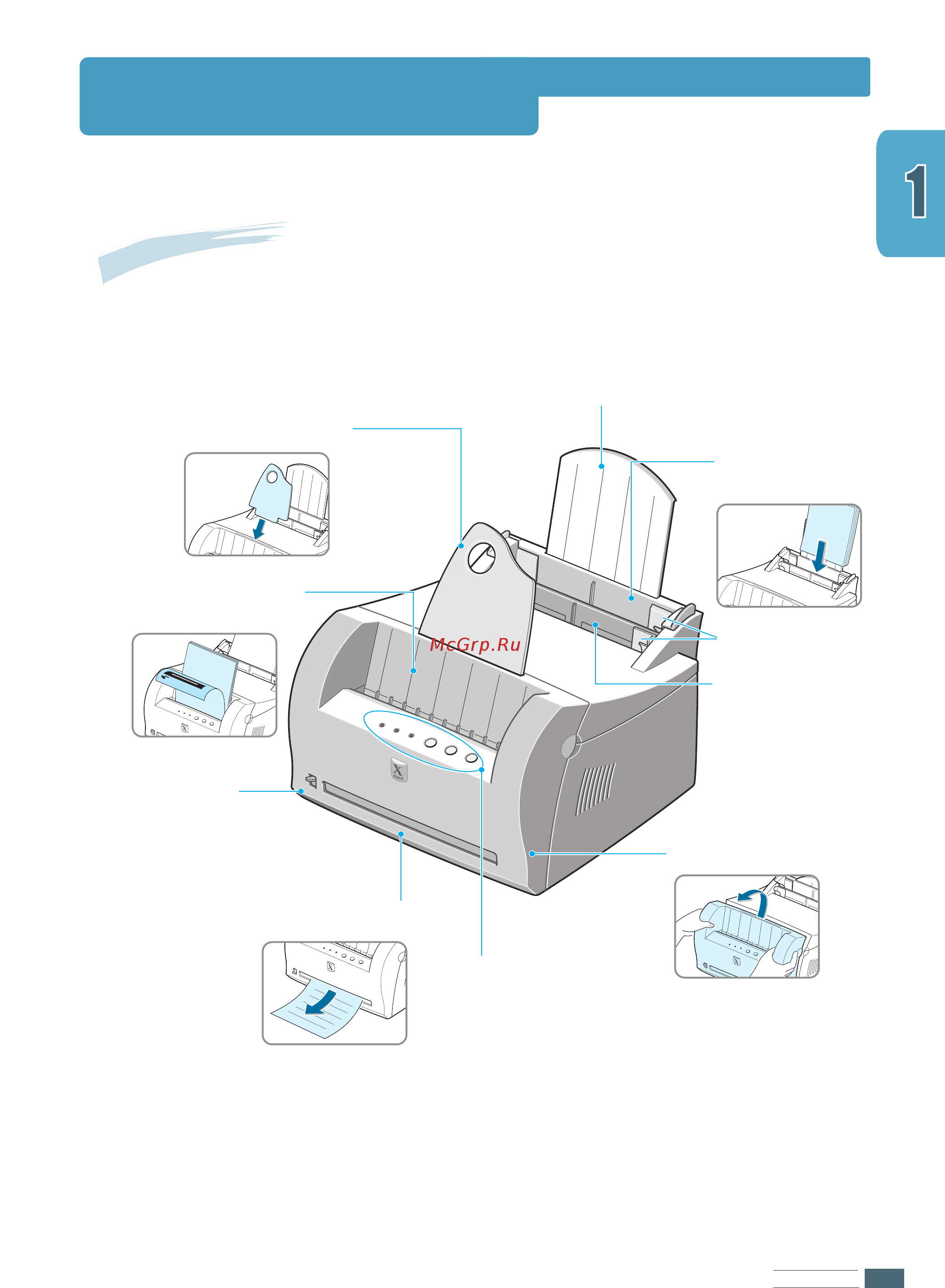 Xerox Phaser 3210 [12/130] Printer components