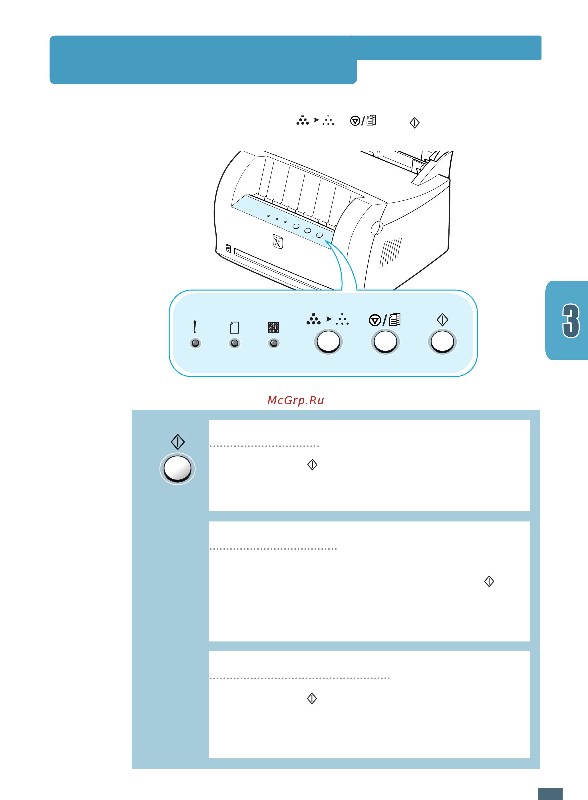 Xerox Phaser 3210 [31/130] Control panel buttons