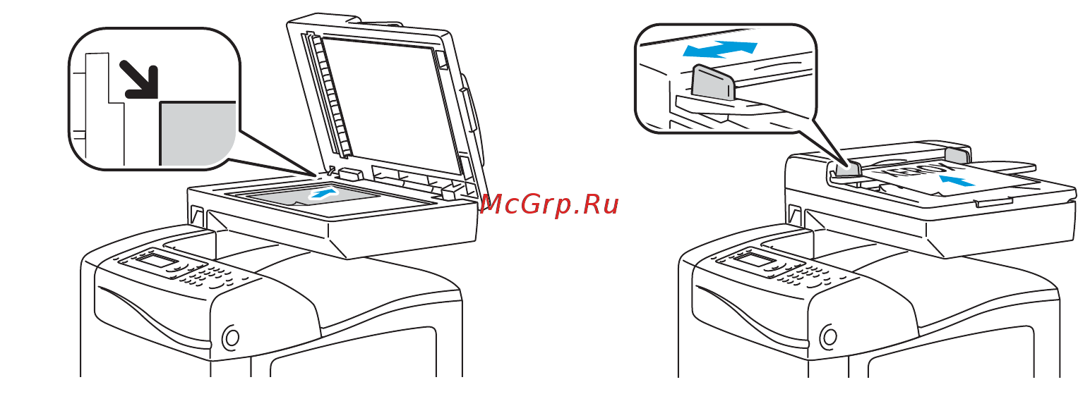 Xerox WorkCentre 6505N [110/250] Основные операции копированиќ