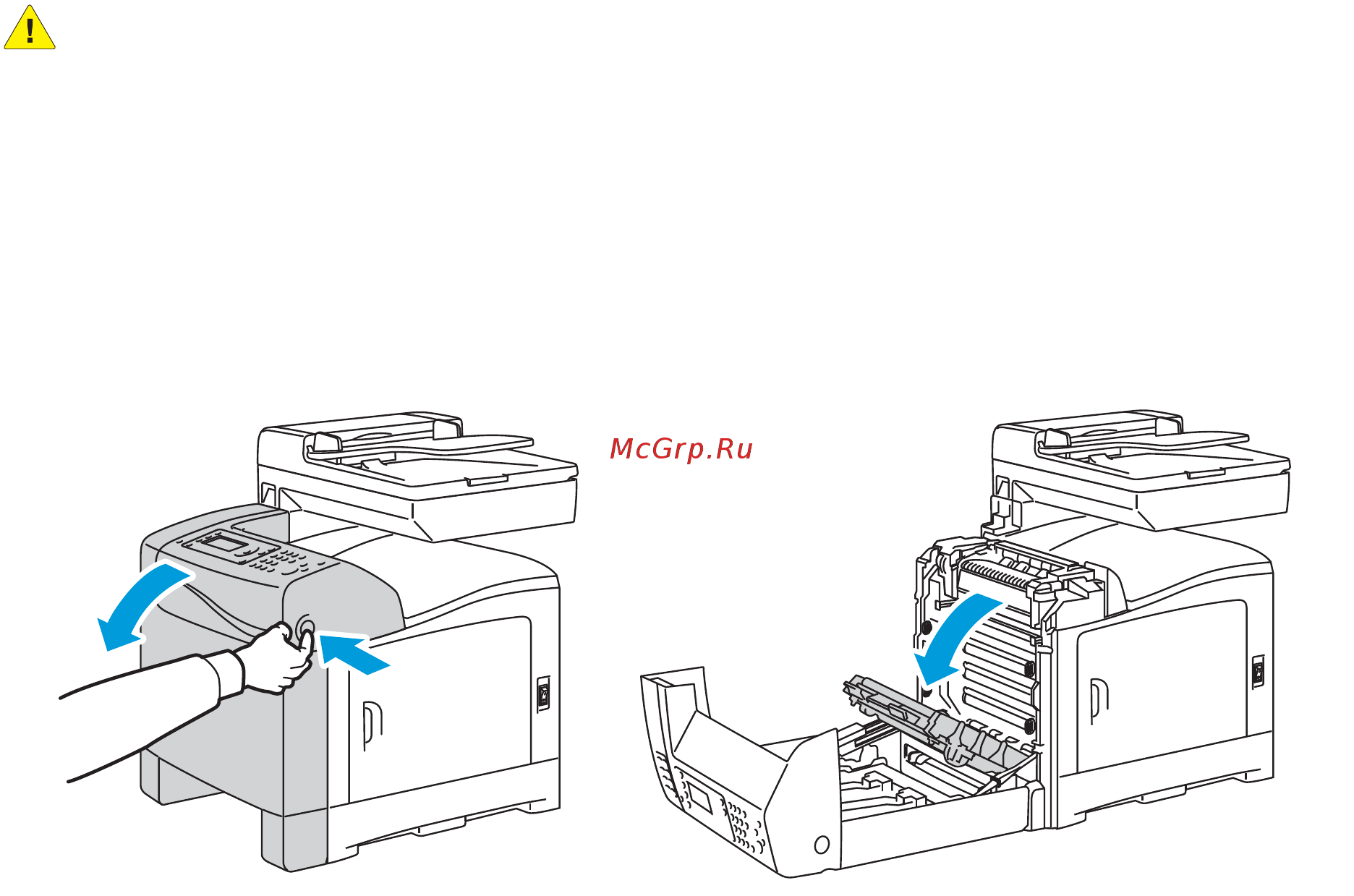 Xerox WorkCentre 6505N [215/250] Чистка блока формированиќ изображениќ и линзы лазера