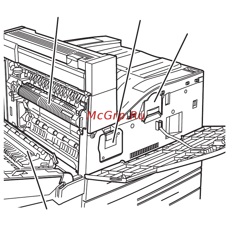 Xerox Phaser 5550N [20/258] Внутренние компоненты