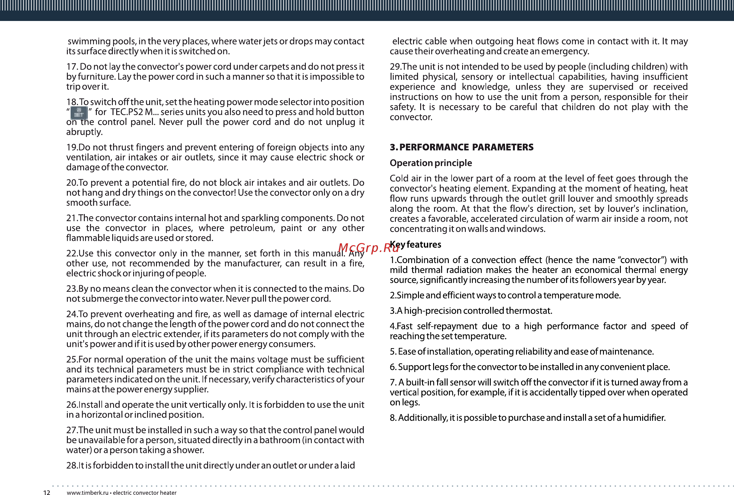 Timberk TEC.PS2 M 1500 [12/20] Page 12