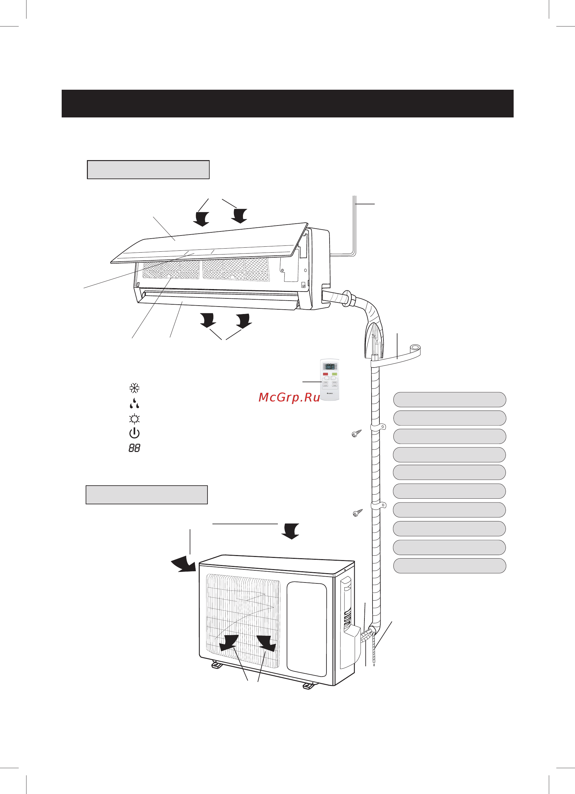 Gree Bee Plasma GWH18ND-K3NNA4A [5/22] Внутренний блок