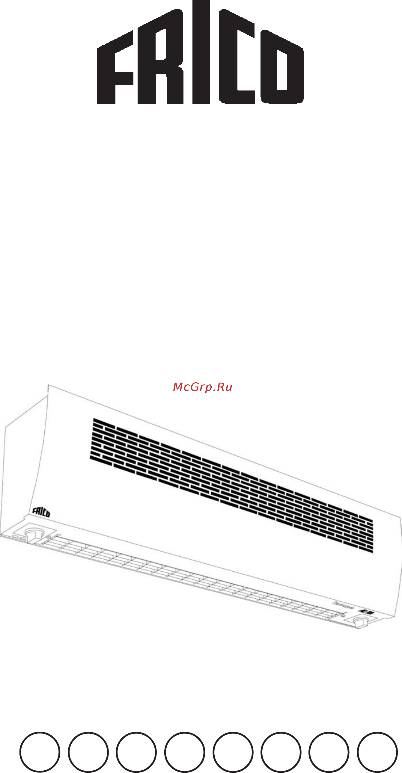 Frico AD 105 Инструкция по эксплуатации онлайн