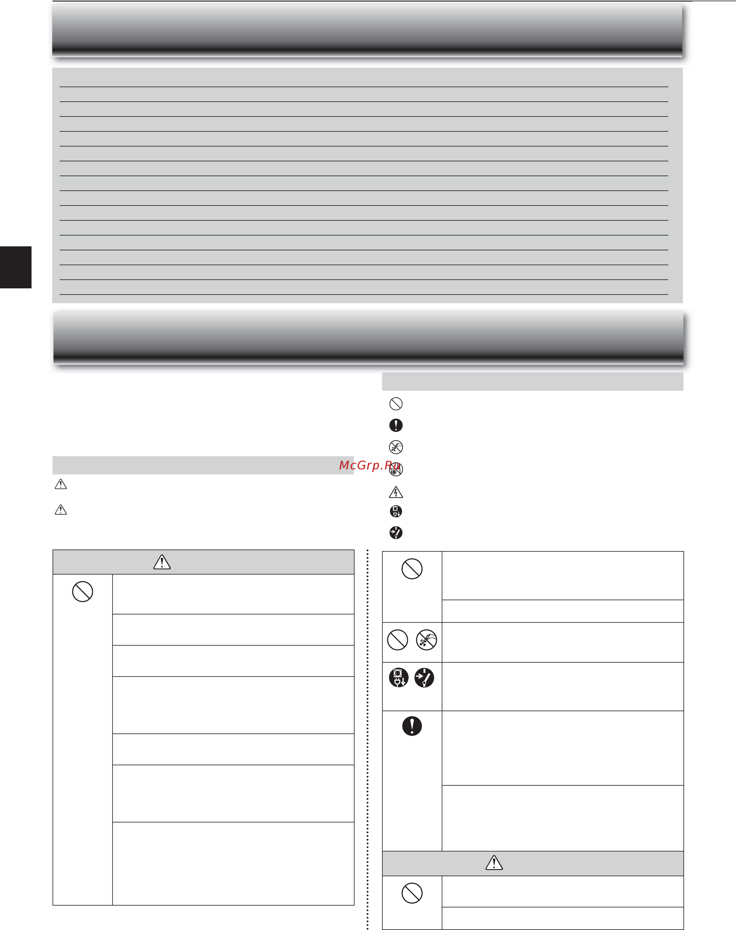 Mitsubishi Electric MSZ-SF50VE / MUZ-SF50VE [2/23] Ontents