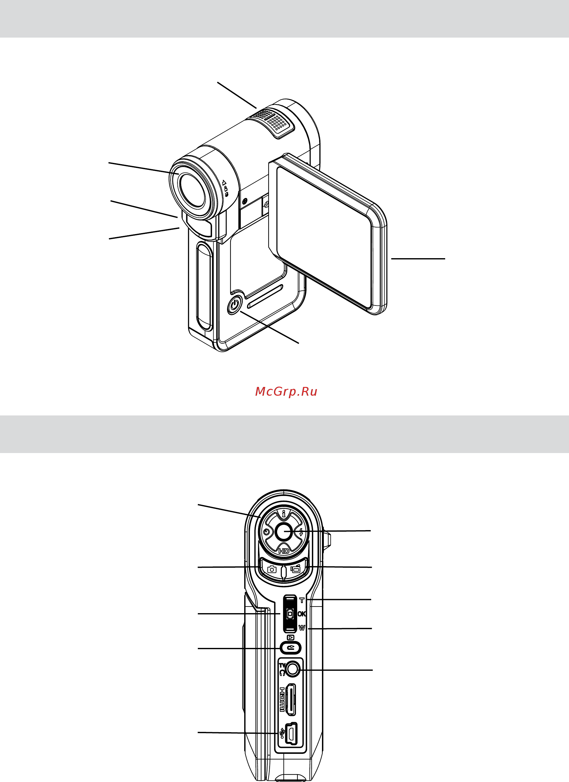 Toshiba Camileo HD [8/73] Вид спереди