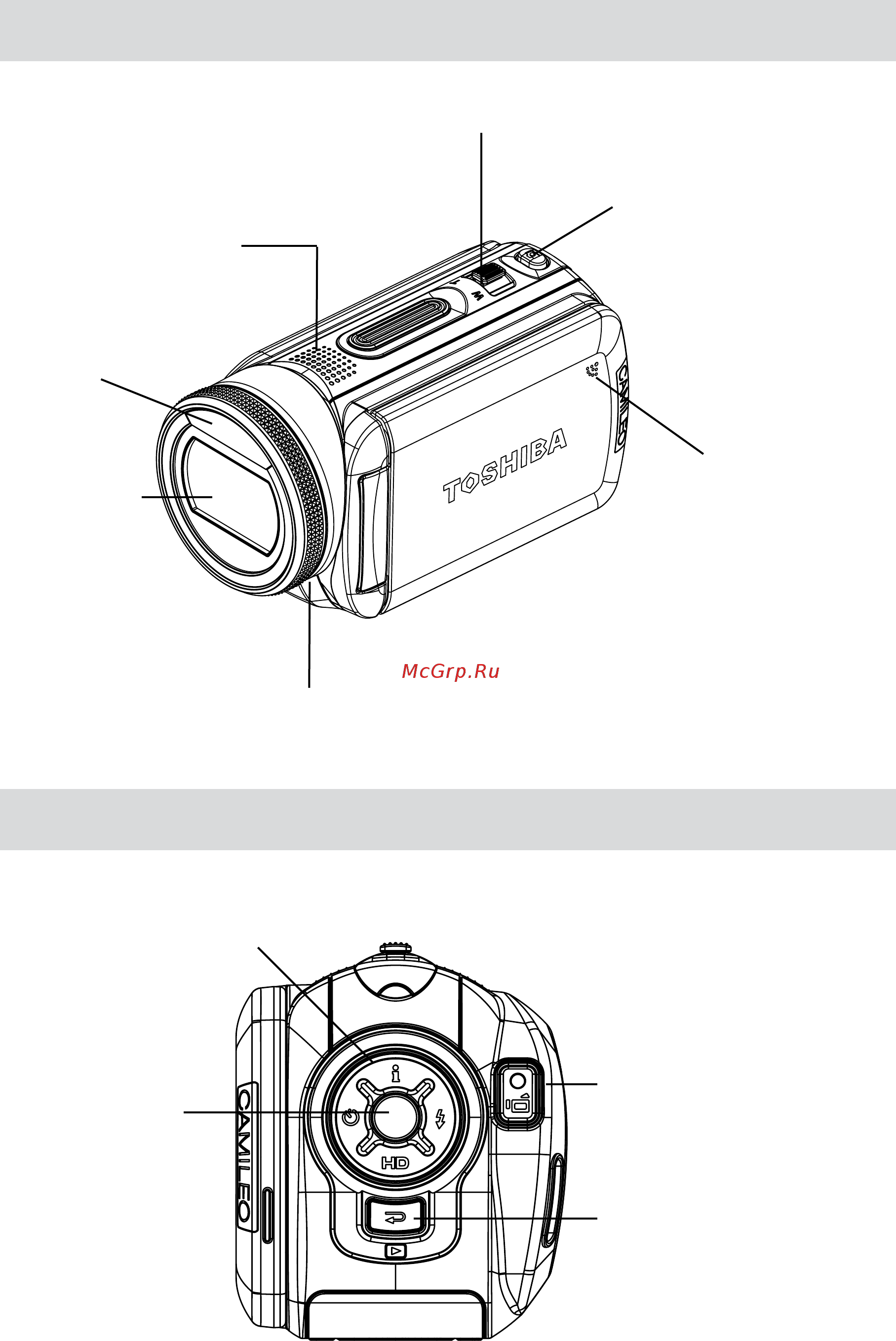 Toshiba Camileo H20 [7/47] Вид спереди