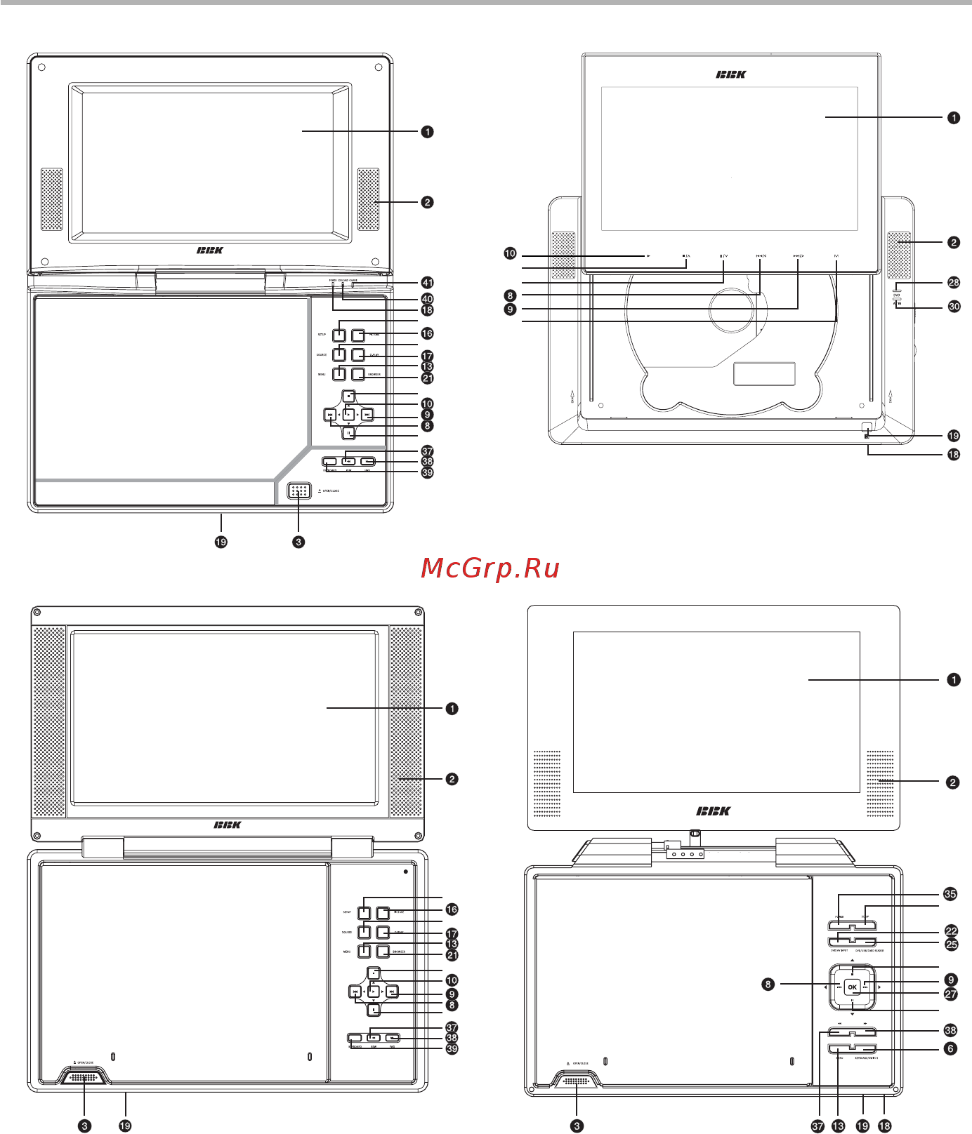 BBK DL3103SI [9/48] Введение