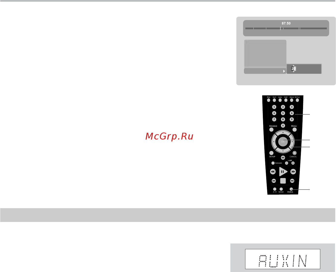 BBK DK1513SI [23/45] Основные операции