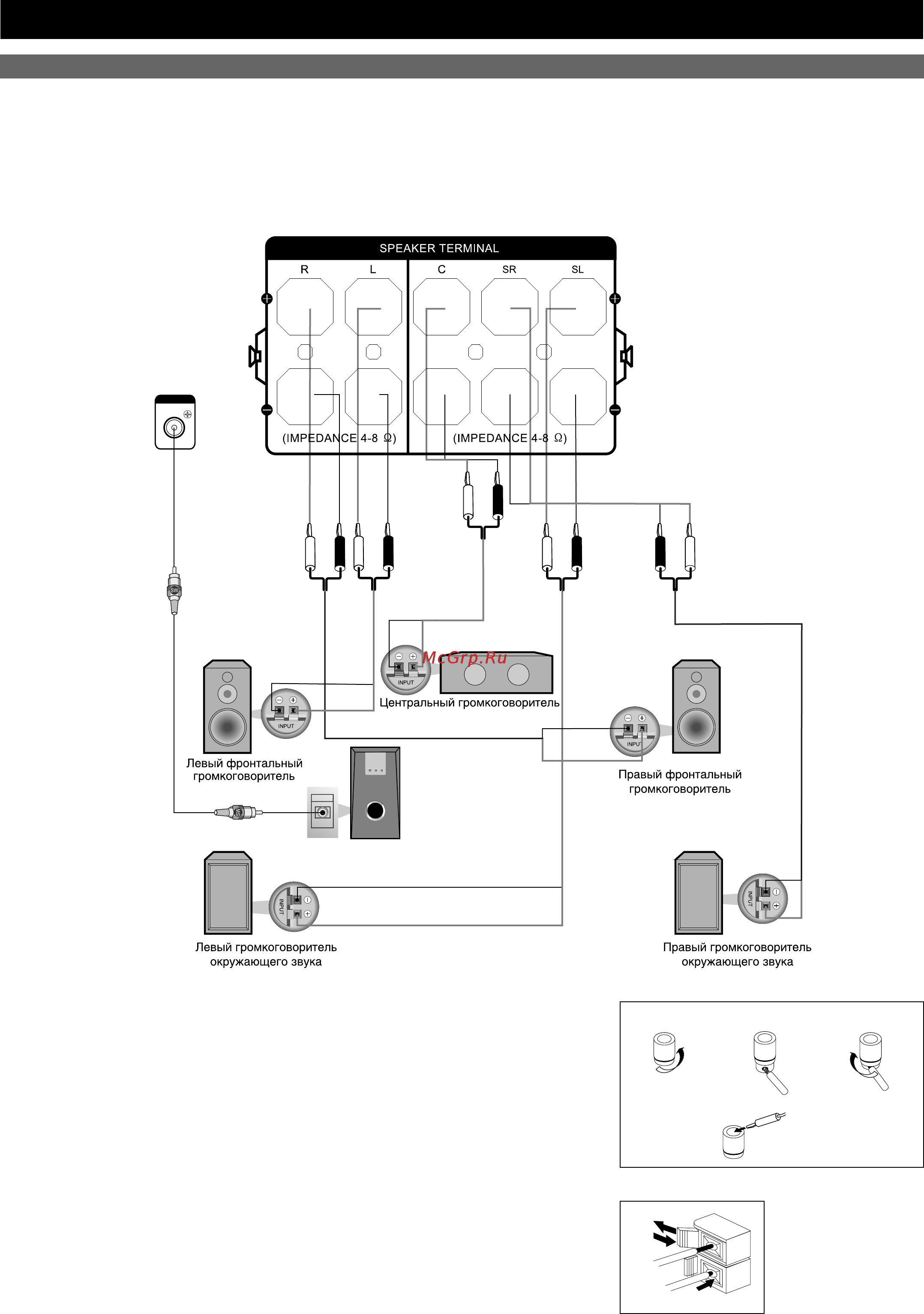 BBK AV250T [9/20] Подключения