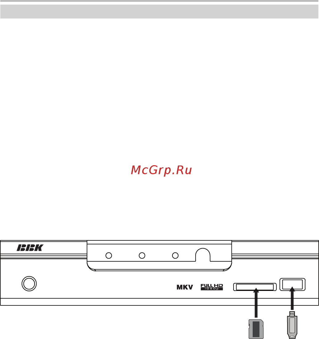 BBK MP061S [12/32] Подключение
