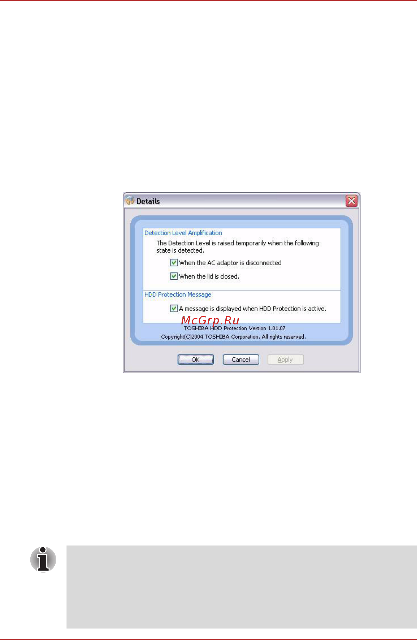 Toshiba Tecra A7 [95/213] Detection level amplification усиление уровня чувствительности