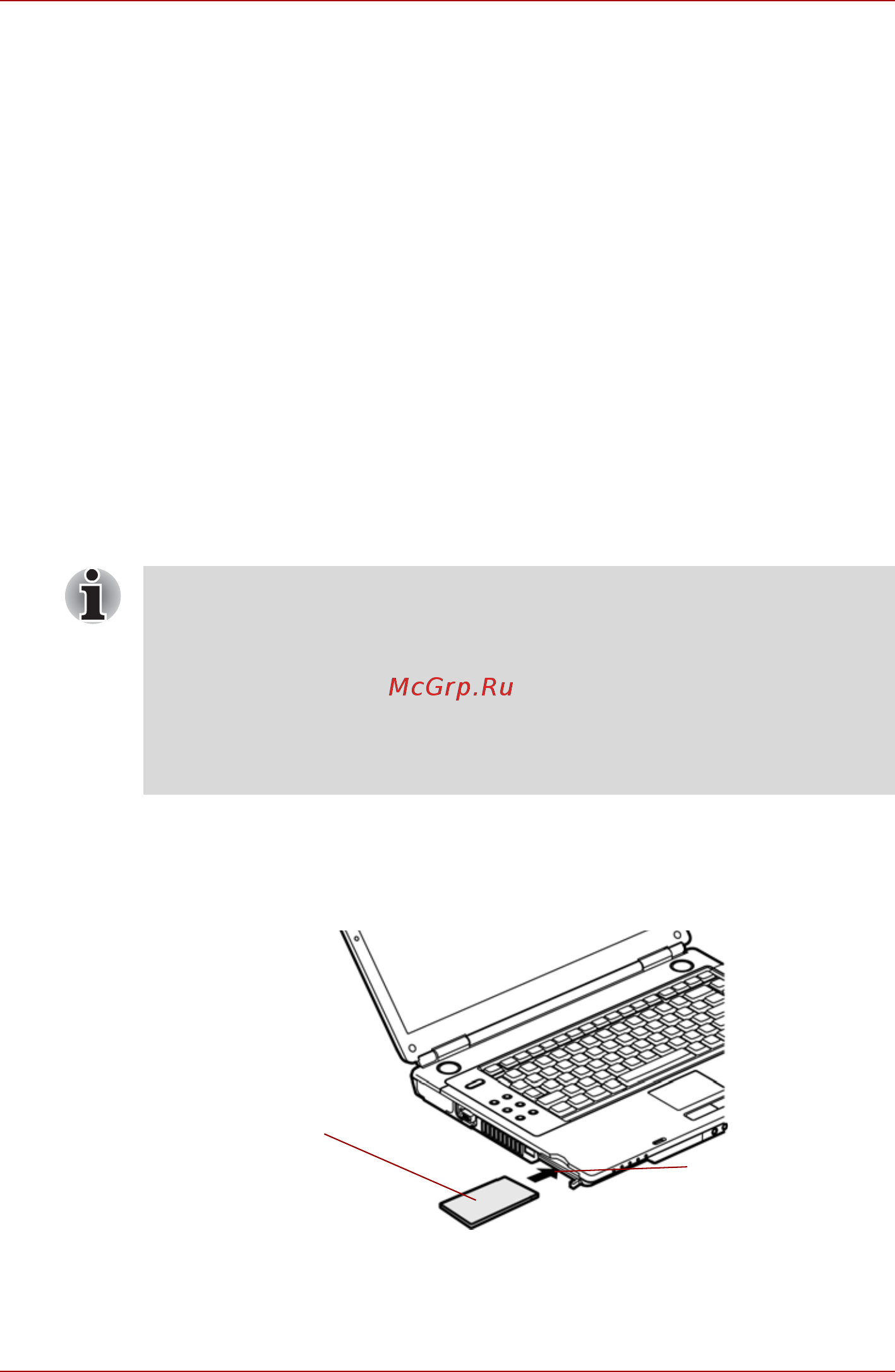 Toshiba Satellite Pro M40 [146/220] Устройства формата pc card