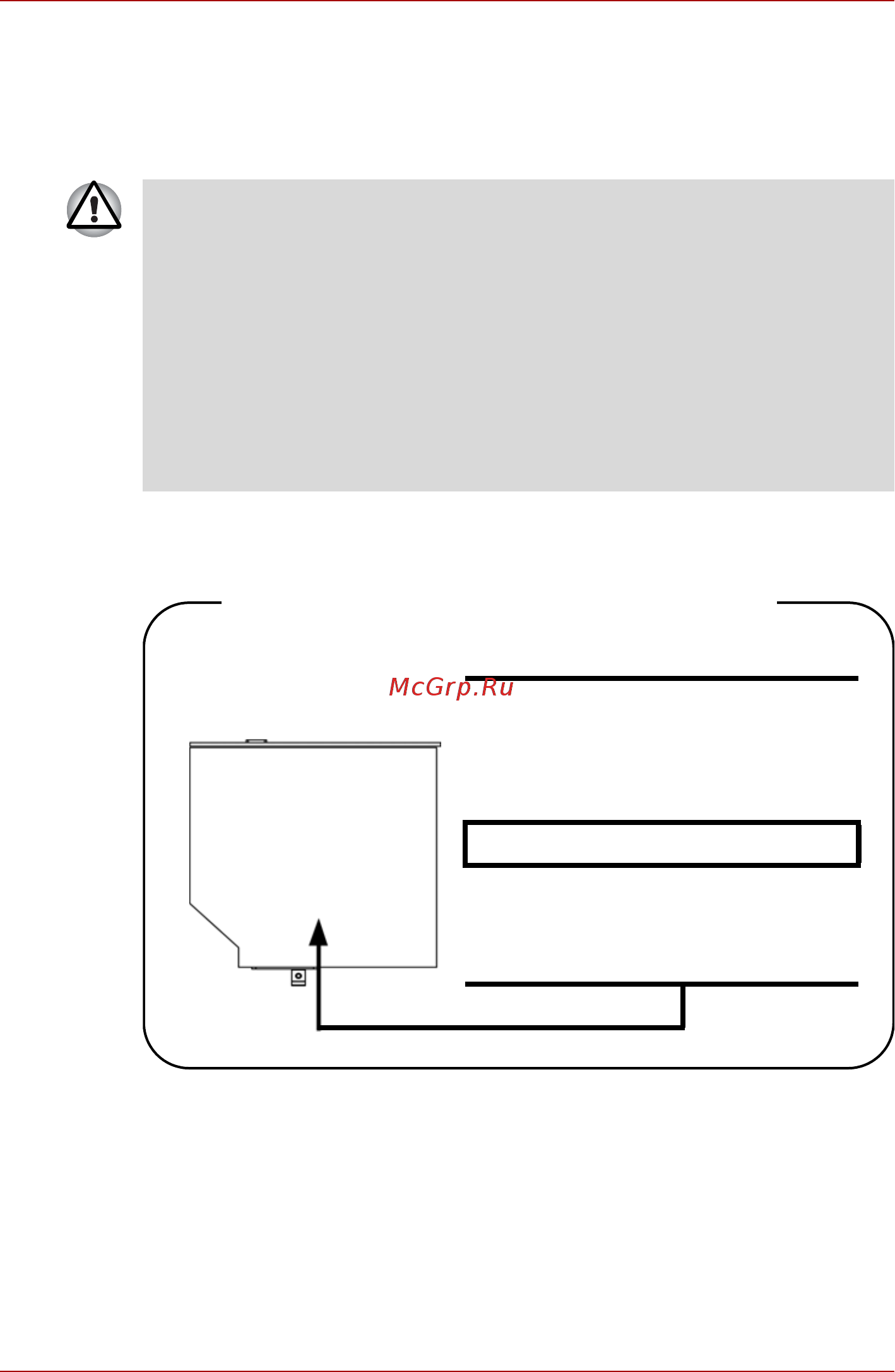 Toshiba Satellite Pro M40 [9/220] Меры предосторожности при эксплуатации дисковода dvd super multi с поддержкой носителей формата r double layer