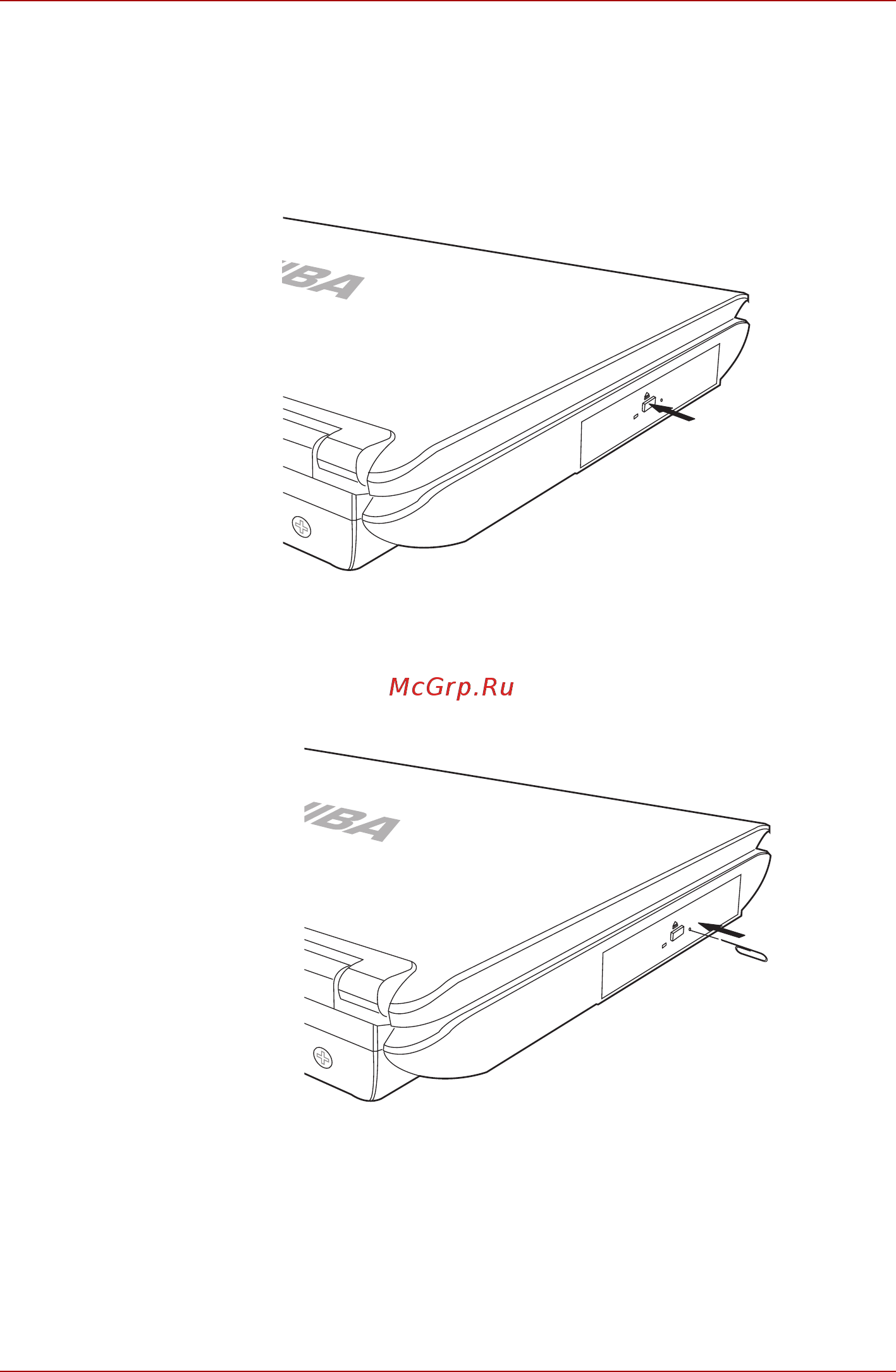 Toshiba Satellite Pro L40 [61/145] Загрузка оптических носителей данных