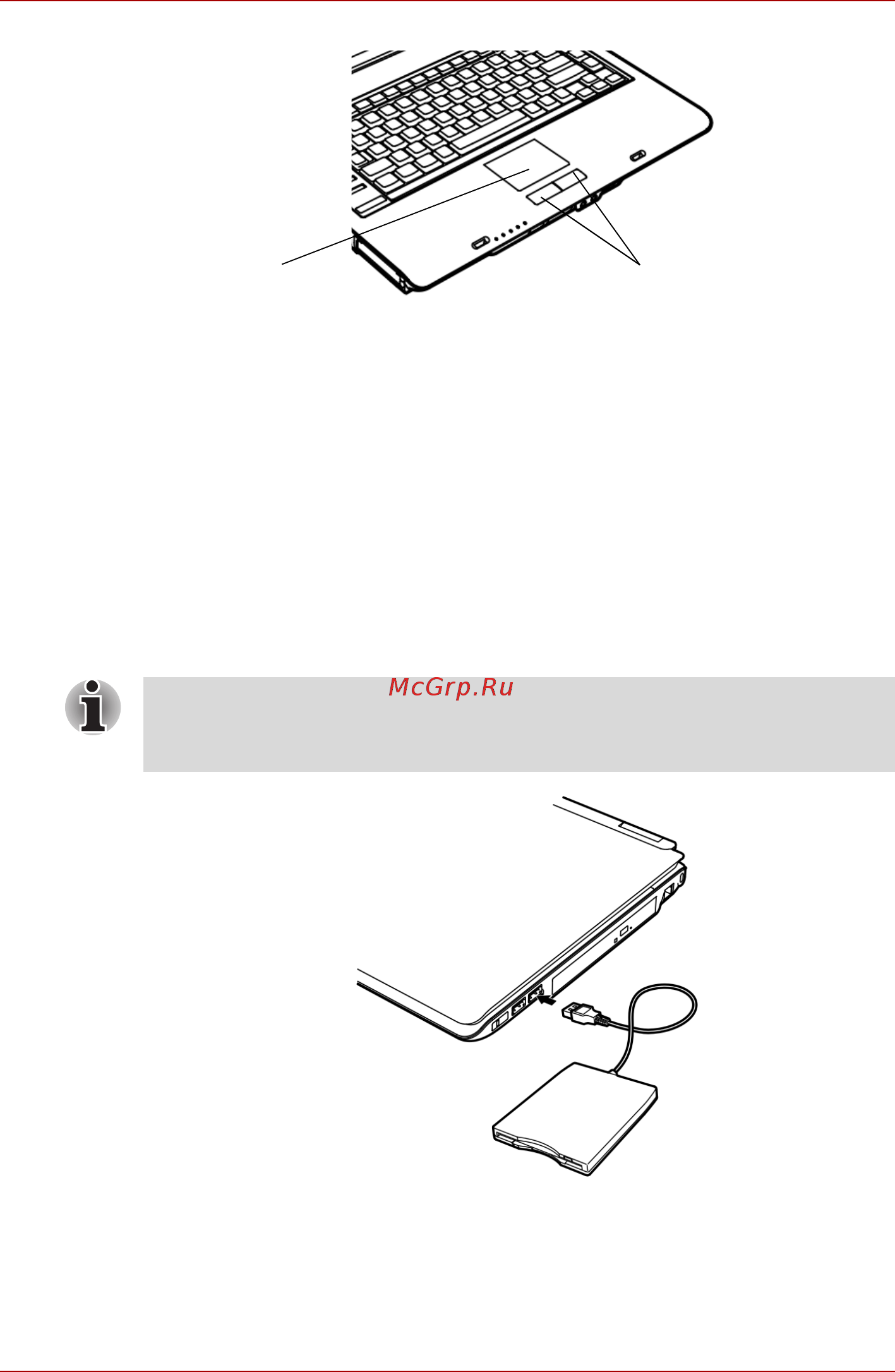 Toshiba Satellite Pro A100 [63/201] Подключение 3 1 2 дюймового флоппи дисковода