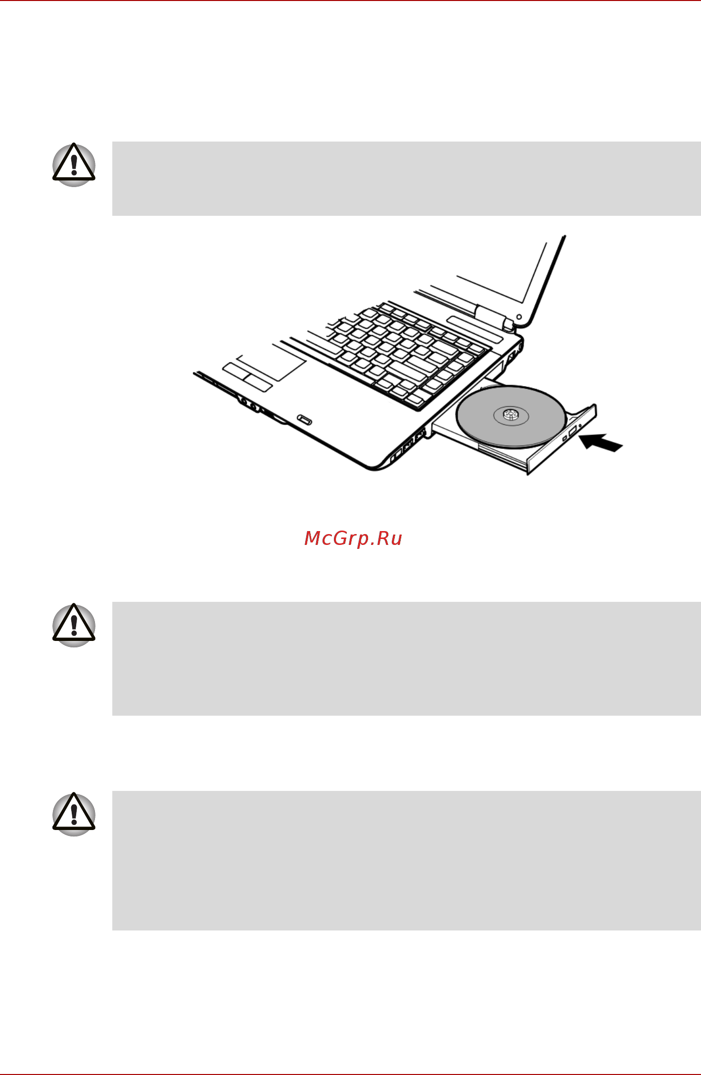 Toshiba Satellite Pro A100 [67/201] Извлечение дисков