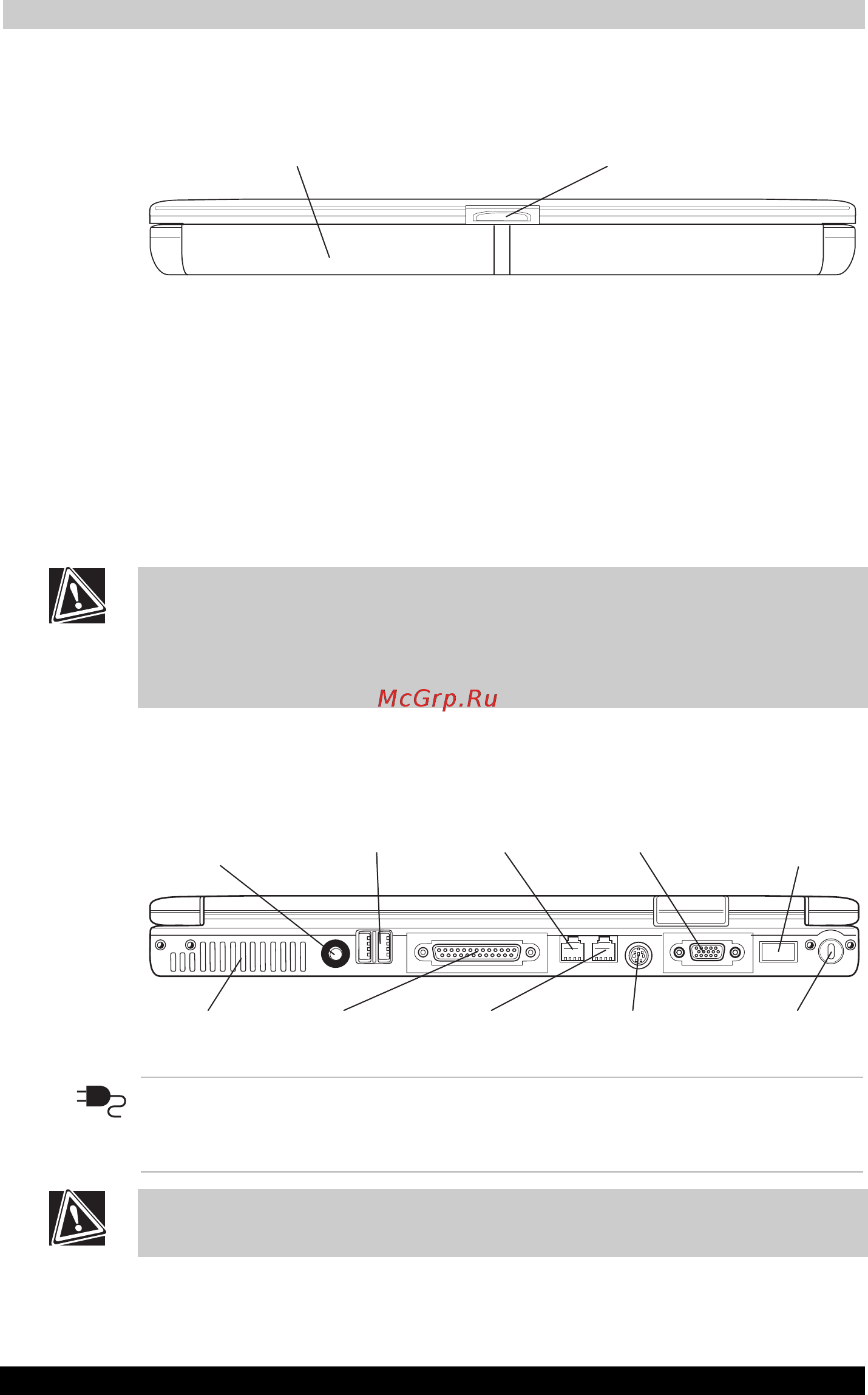 Toshiba Satellite 3000-514 [20/168] Вид сзади