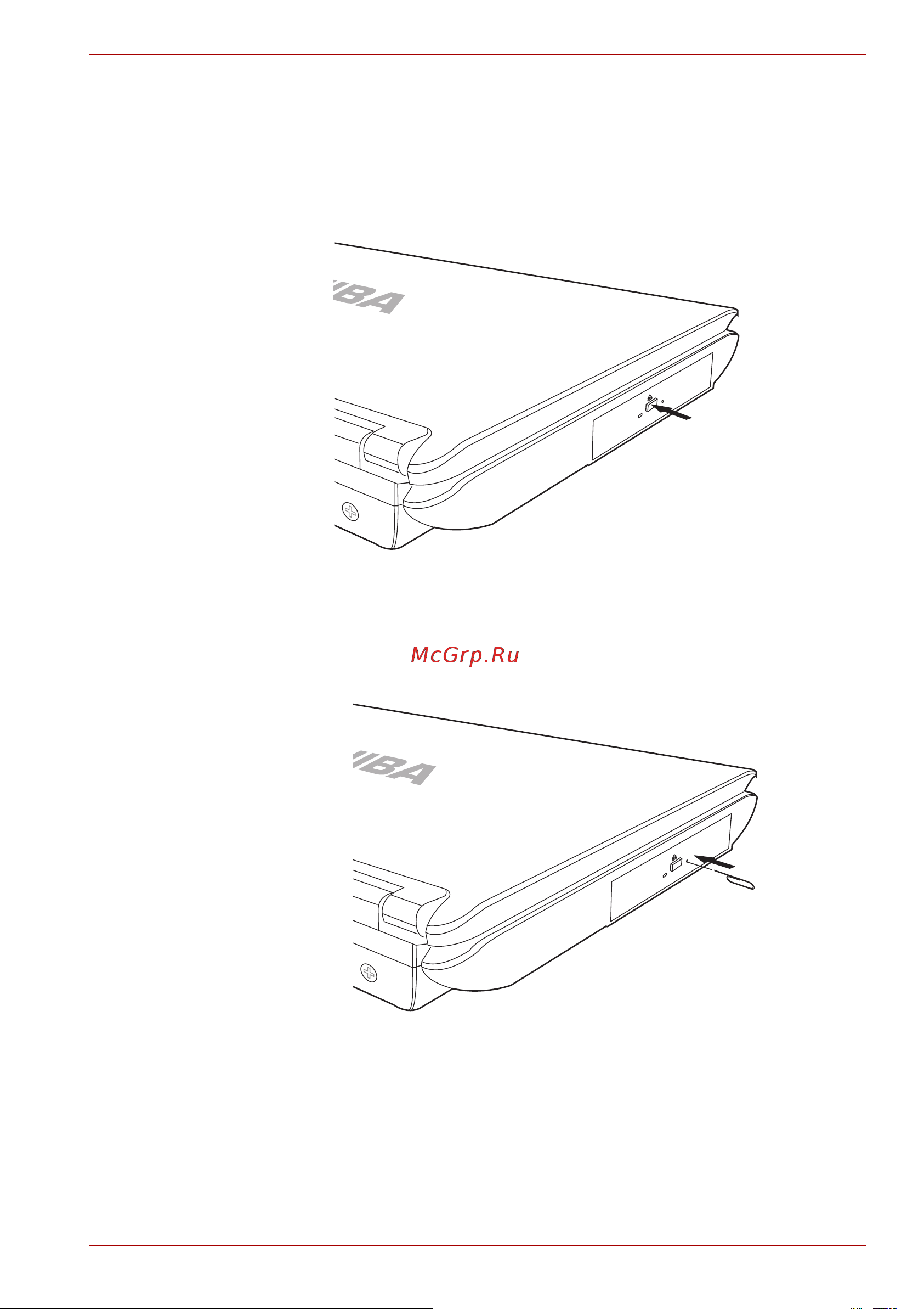 Toshiba Satellite L40 [61/145] Загрузка оптических носителей данных