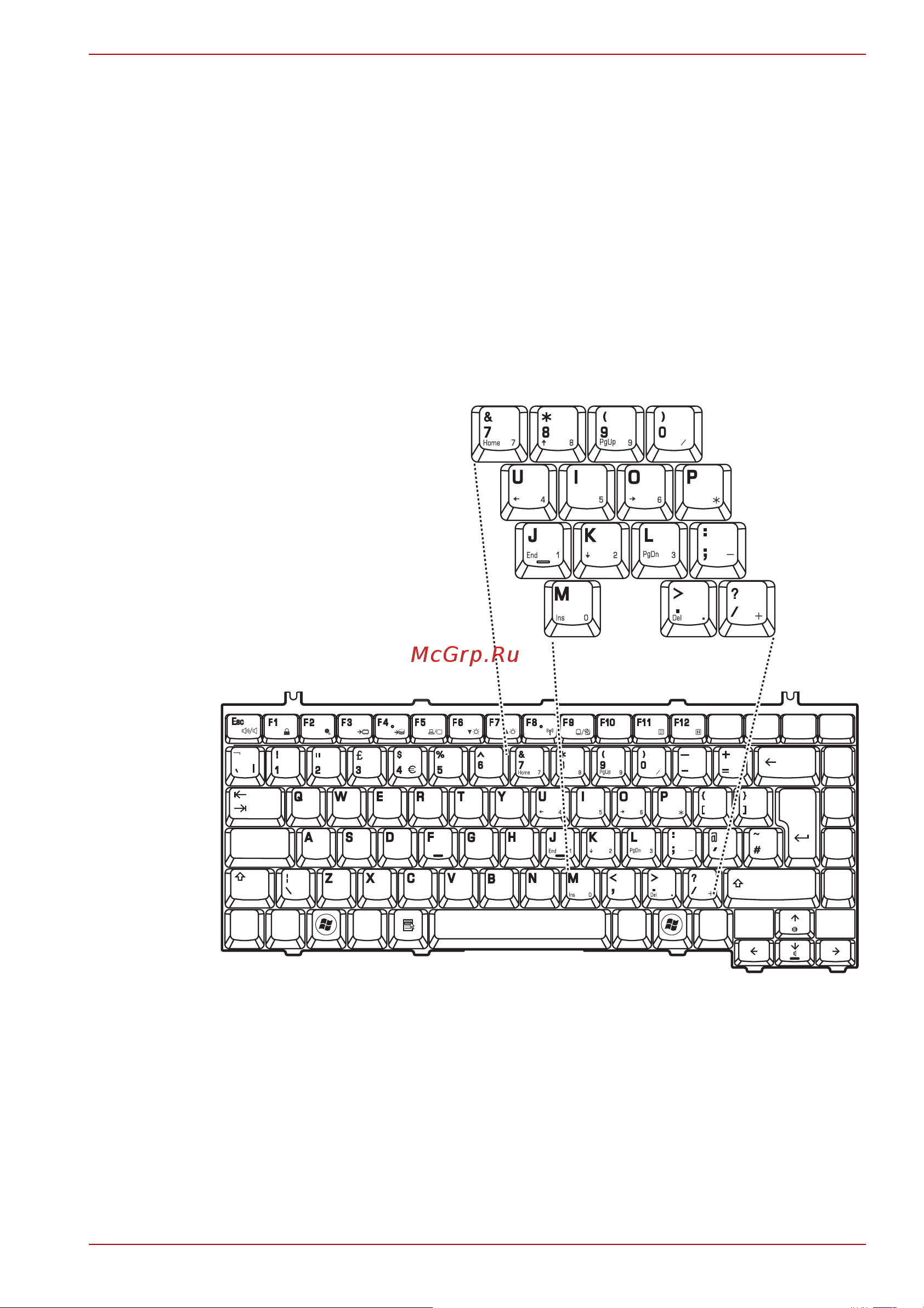 Toshiba Satellite L40 [83/145] Режим ввода цифровых символов