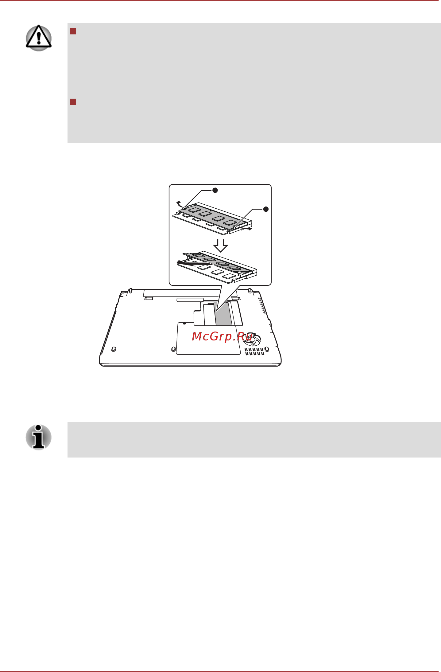 Toshiba Tecra R840 [125/249] Подключение кабеля монитора