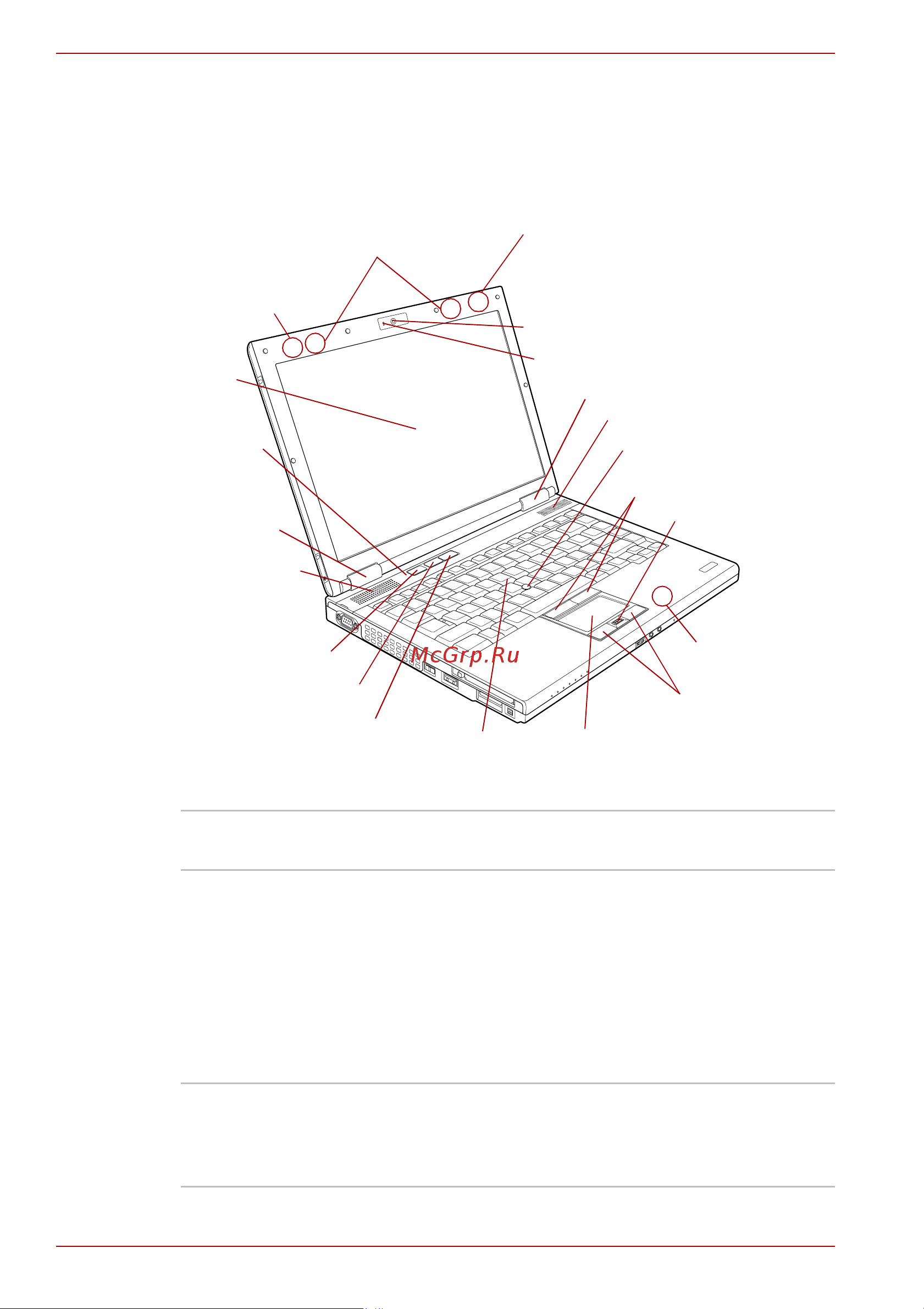 Toshiba Tecra M10 [48/276] Вид спереди с открытым дисплеем