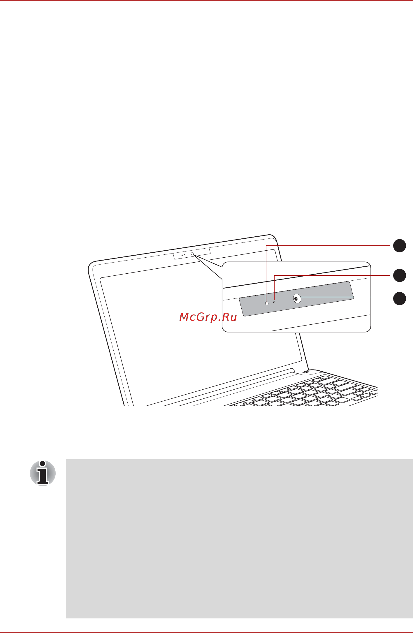 Toshiba Satellite Pro T230 [83/194] Веб камера