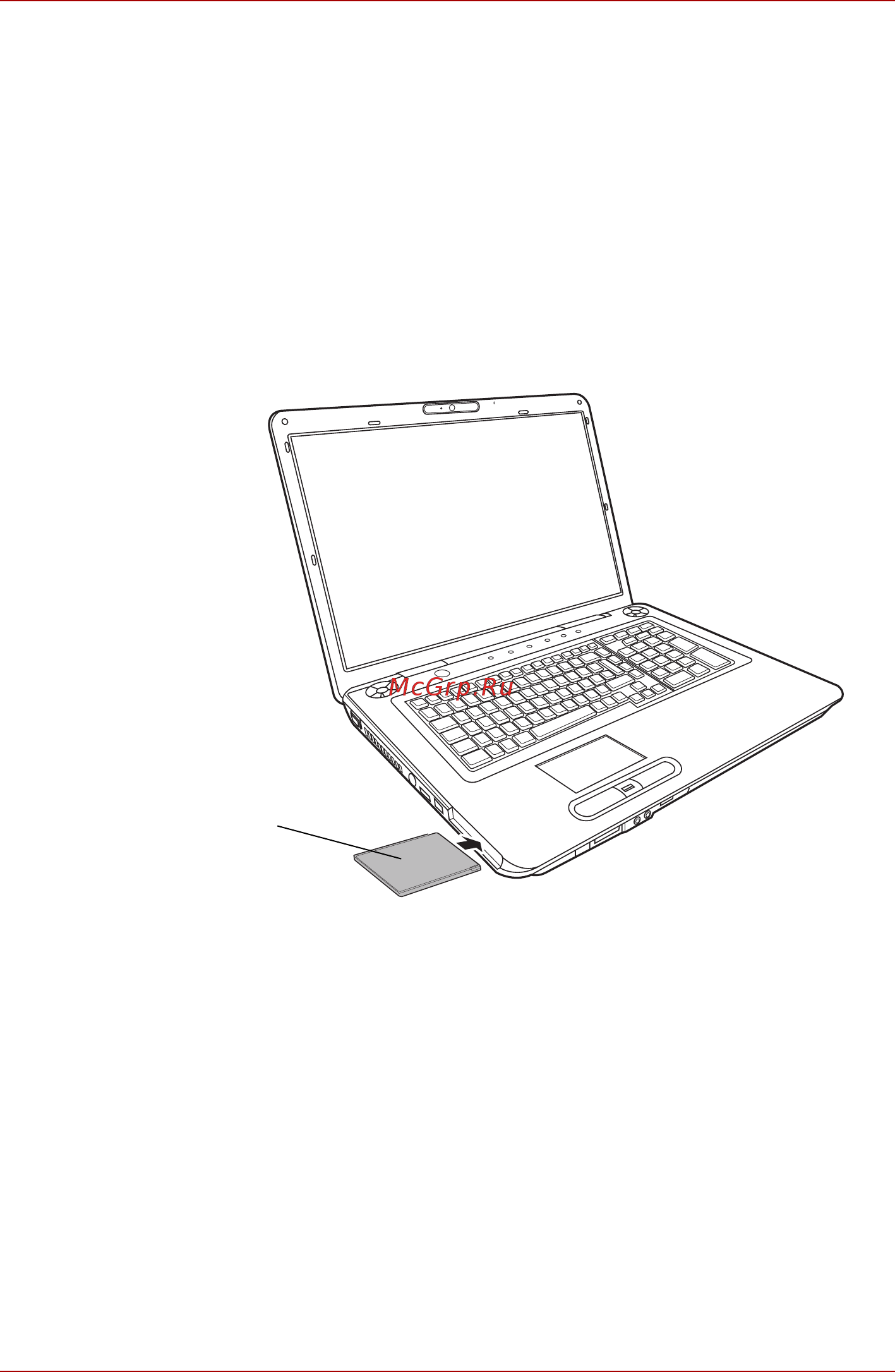 Toshiba Satellite Pro P300D [139/207] Установка платы expresscard