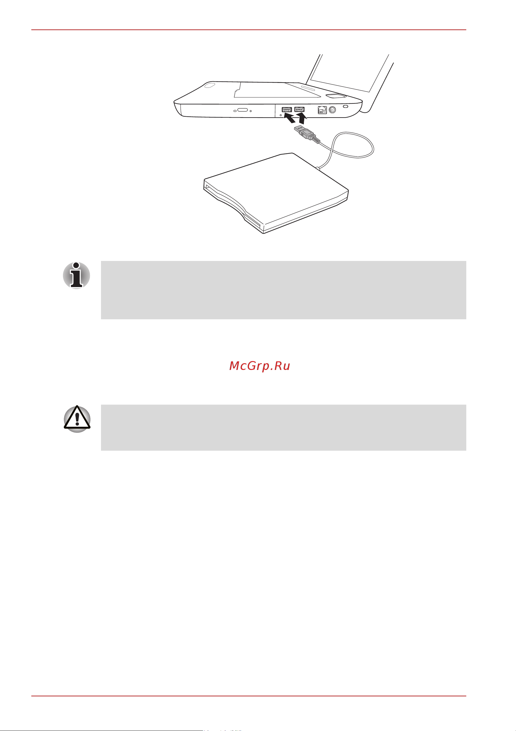 Toshiba Satellite Pro L550 [154/226] Отключение флоппи дисковода с интерфейсом usb