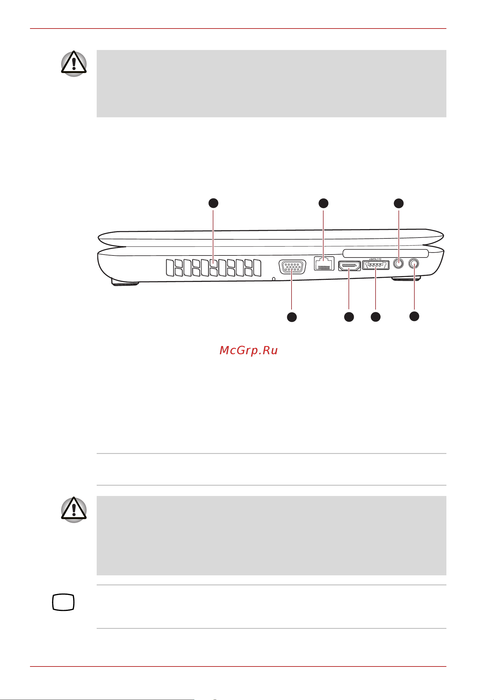 Toshiba Satellite Pro L550 [44/226] Вид слева