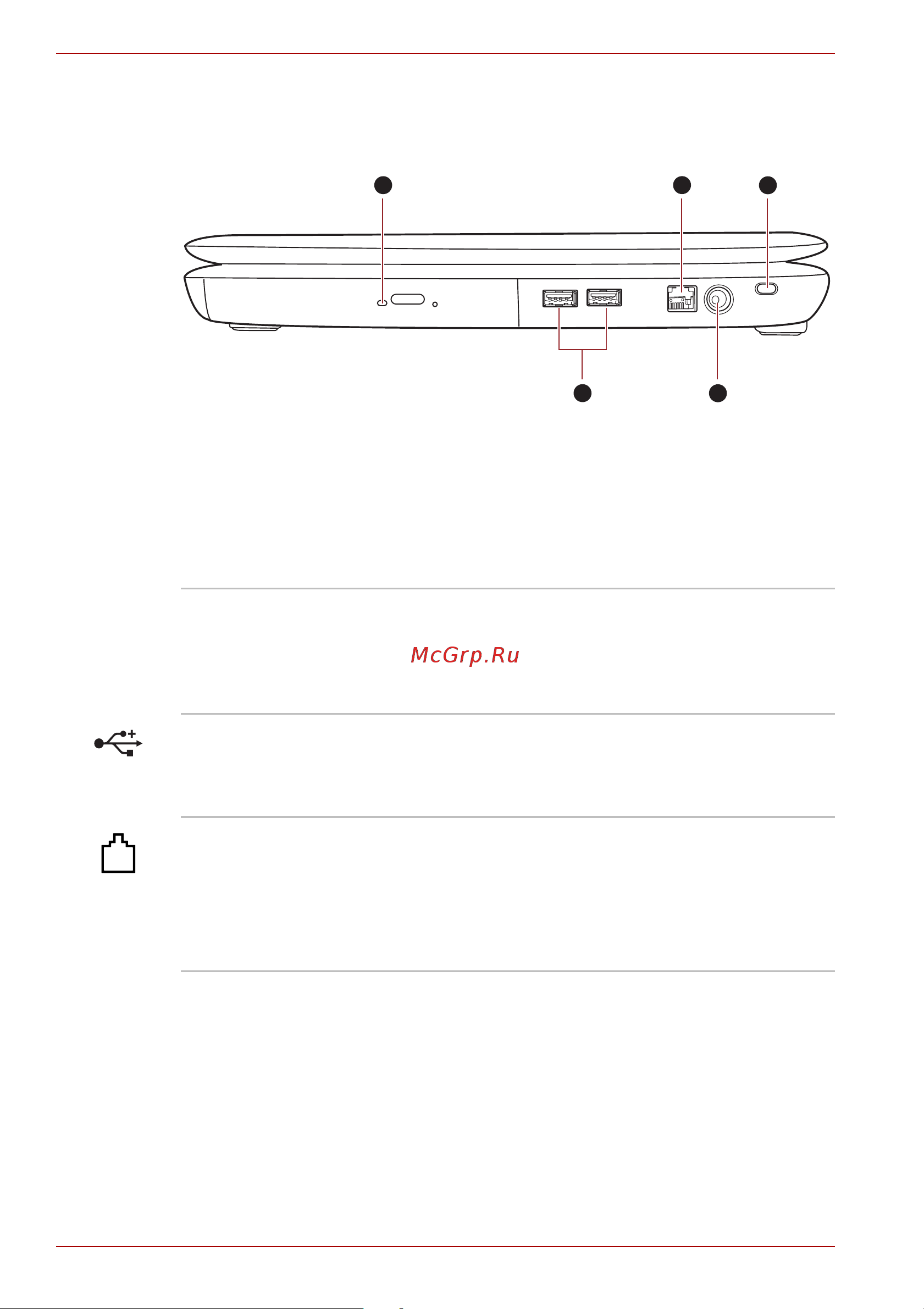 Toshiba Satellite Pro L550 [46/226] Вид справа