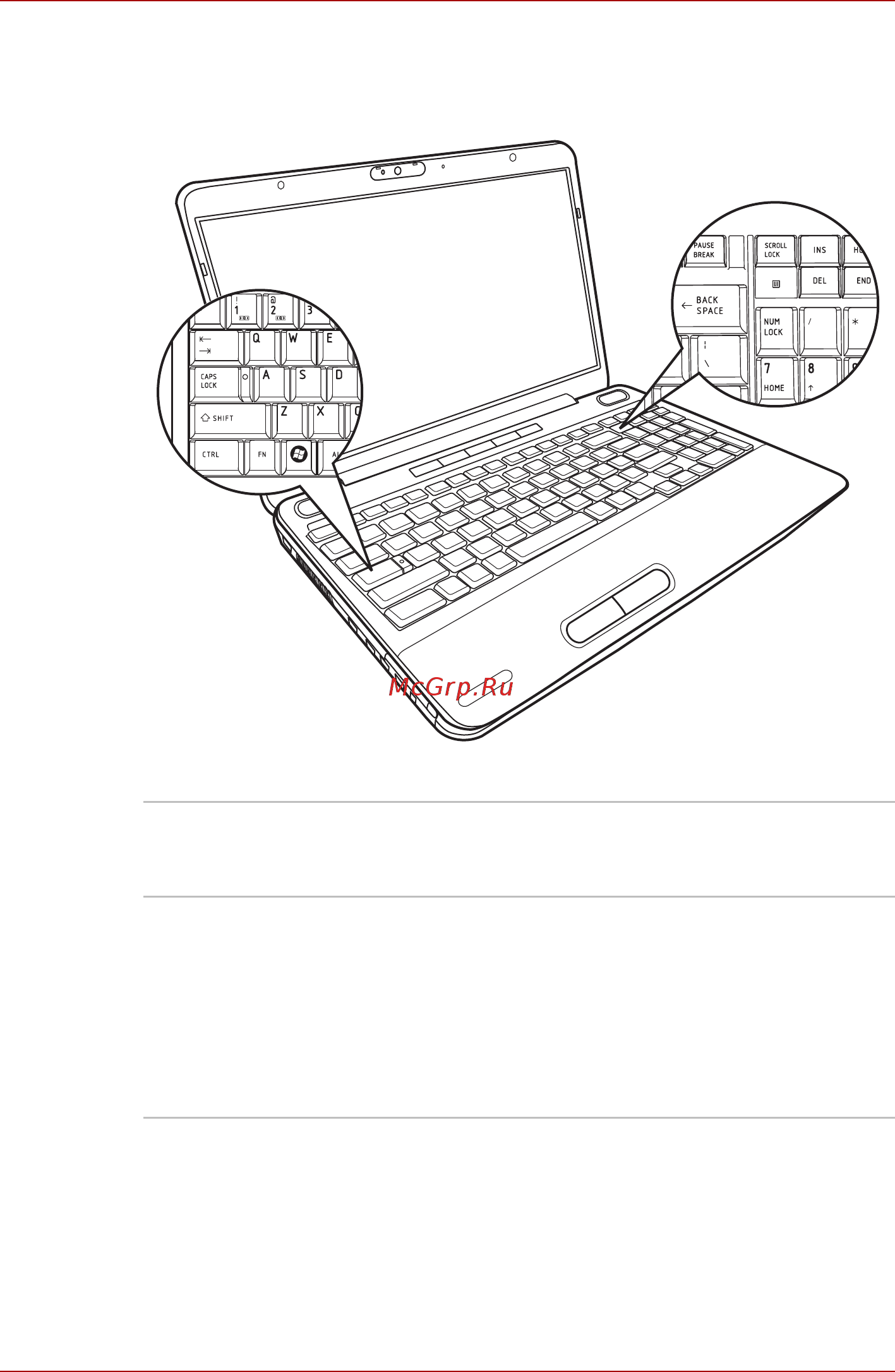 Toshiba Satellite Pro L500D [54/226] Индикаторы клавиатуры
